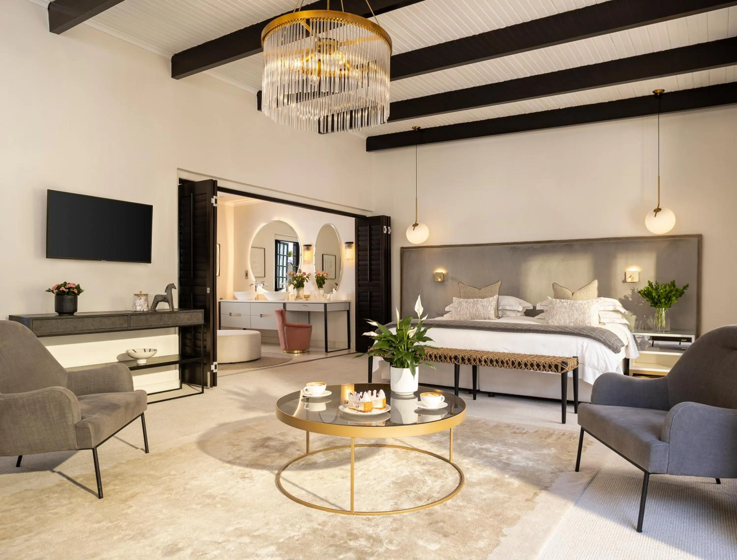 Bed in Steenberg Hotel & Spa