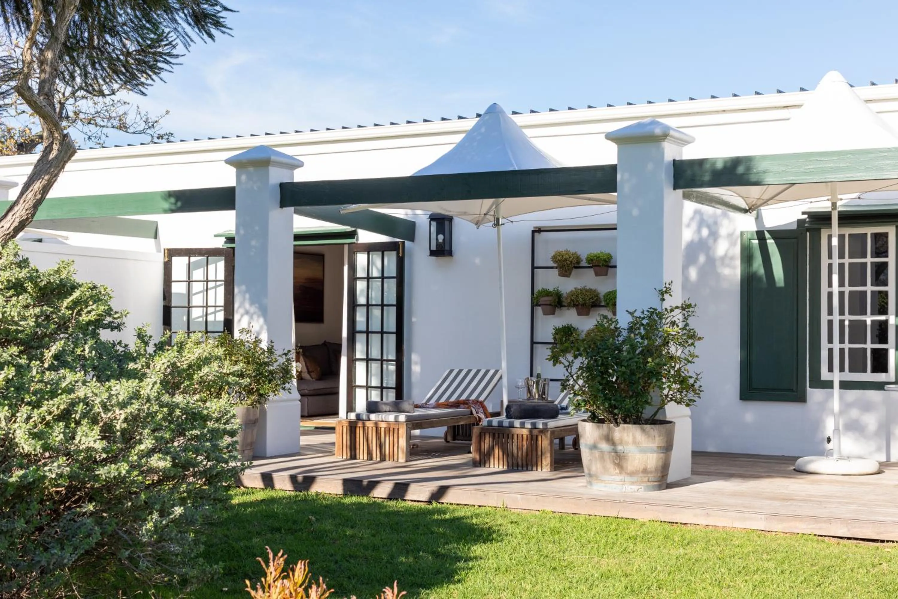 Patio in Steenberg Hotel & Spa