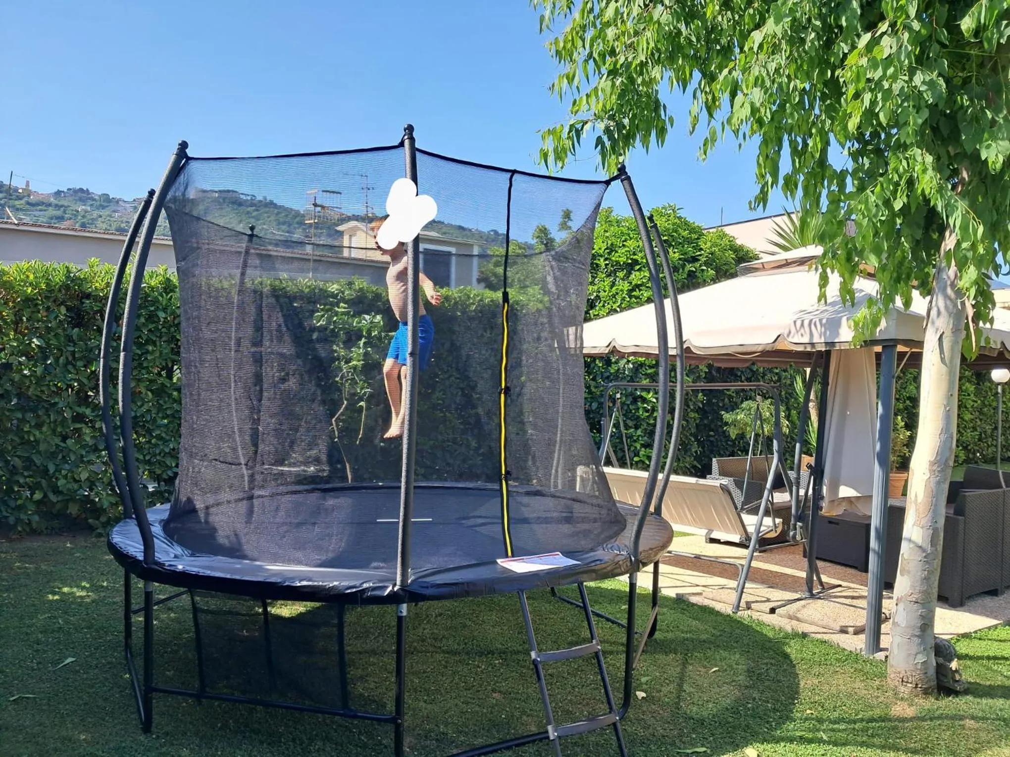 Children play ground in B&B Villa Rosa