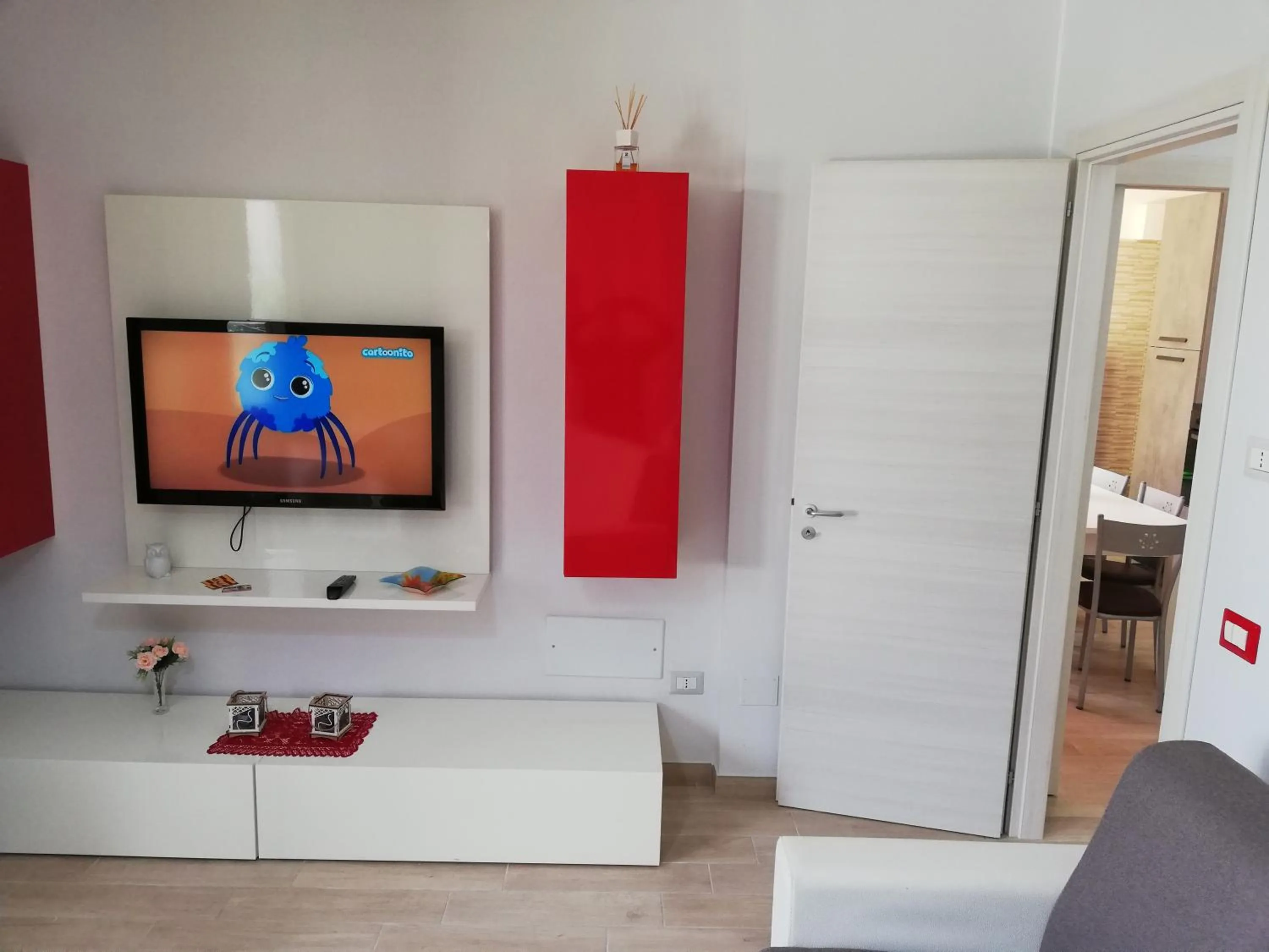 Seating area in B&B Villa Rosa