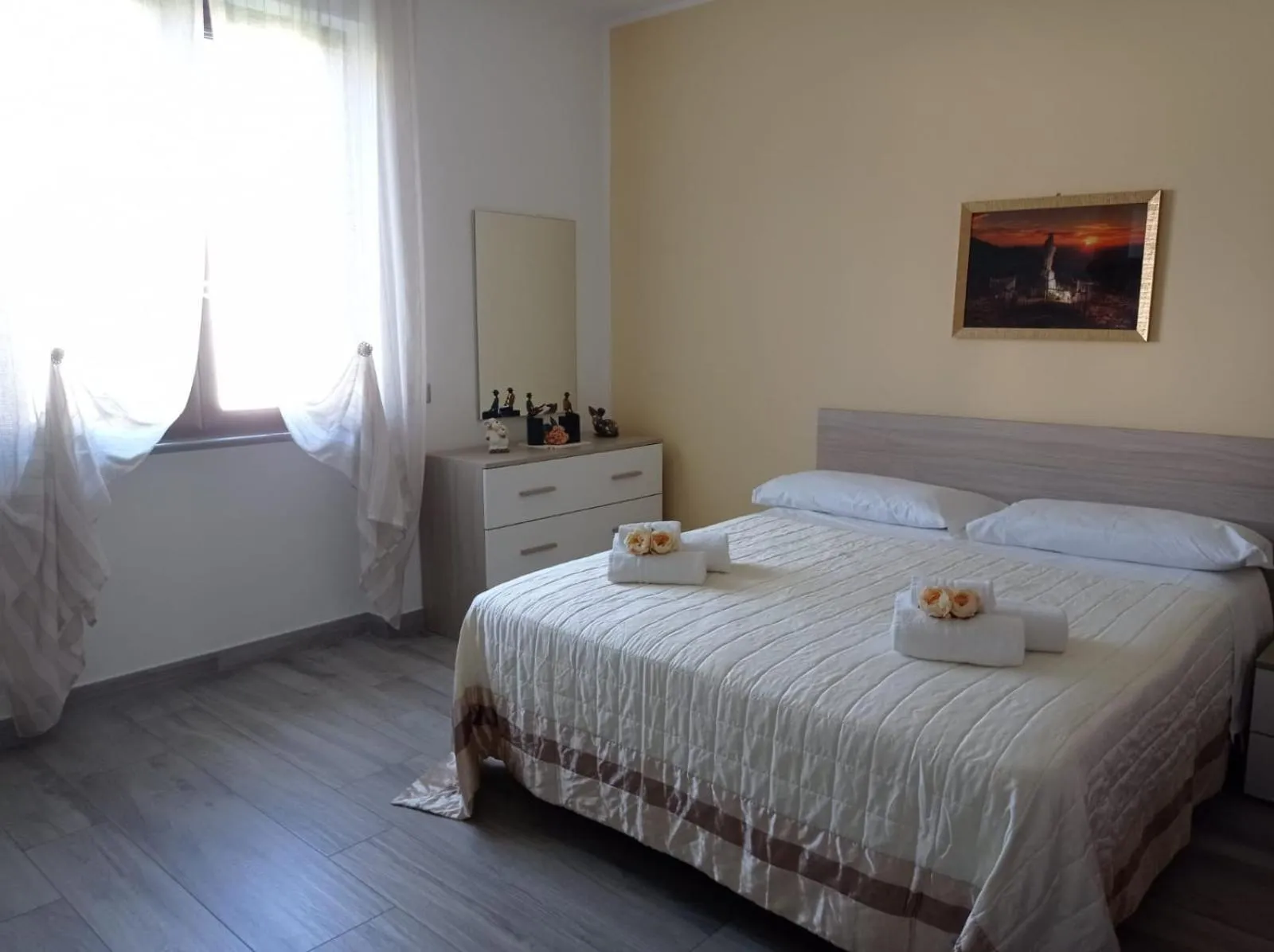 Bedroom, Bed in B&B Villa Rosa