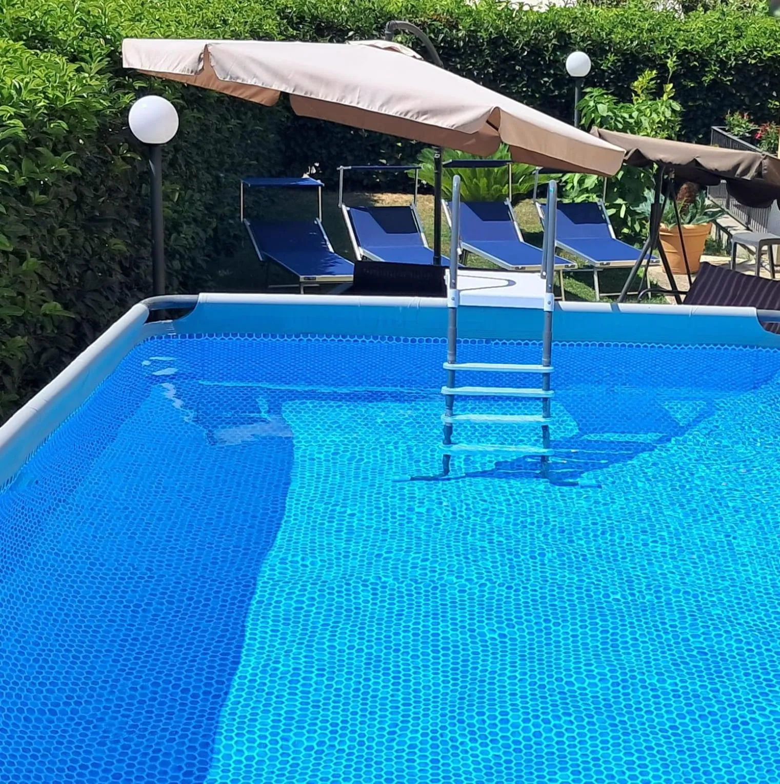 Swimming pool in B&B Villa Rosa