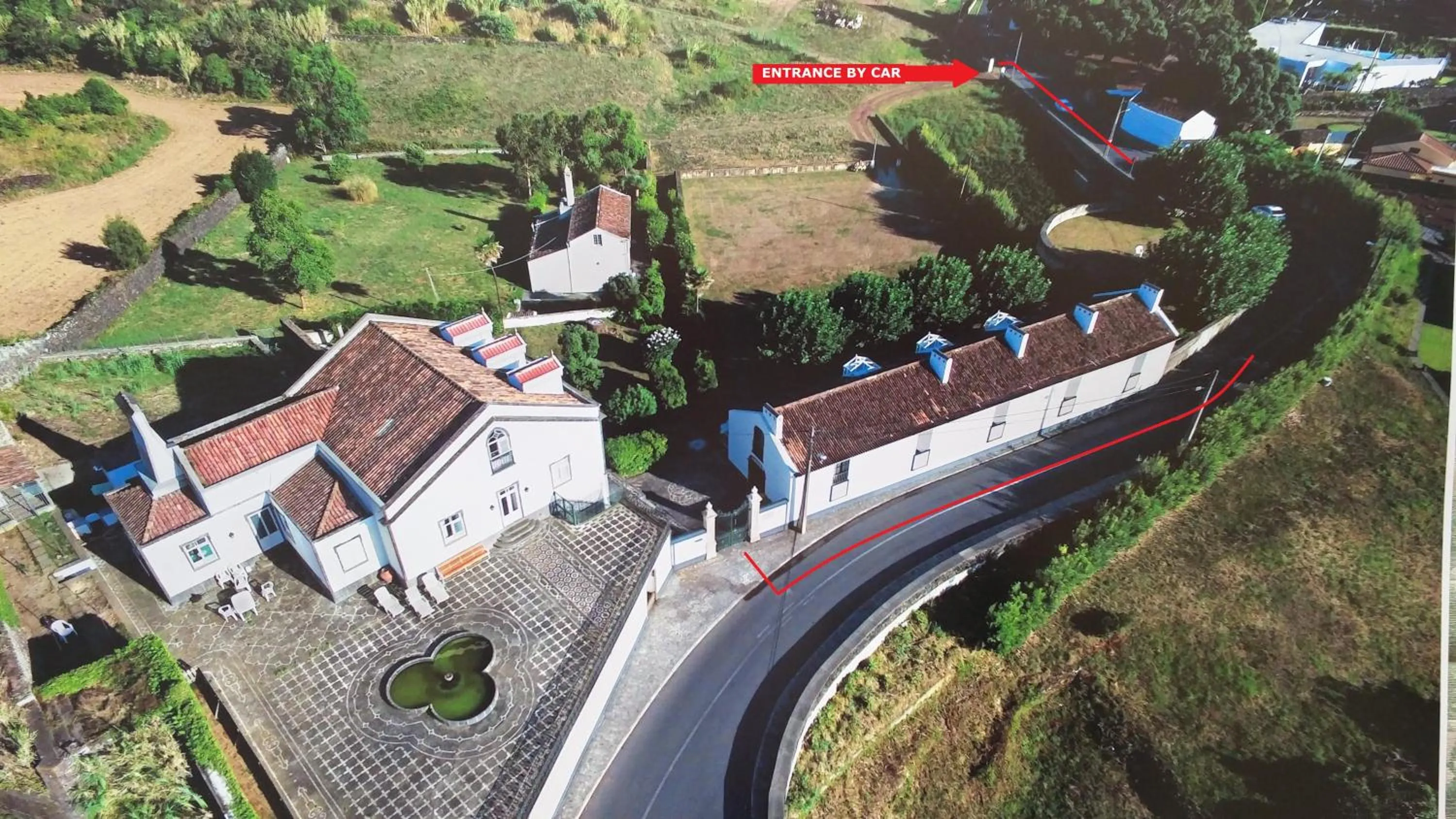 Bird's eye view in Apartamentos da Galé