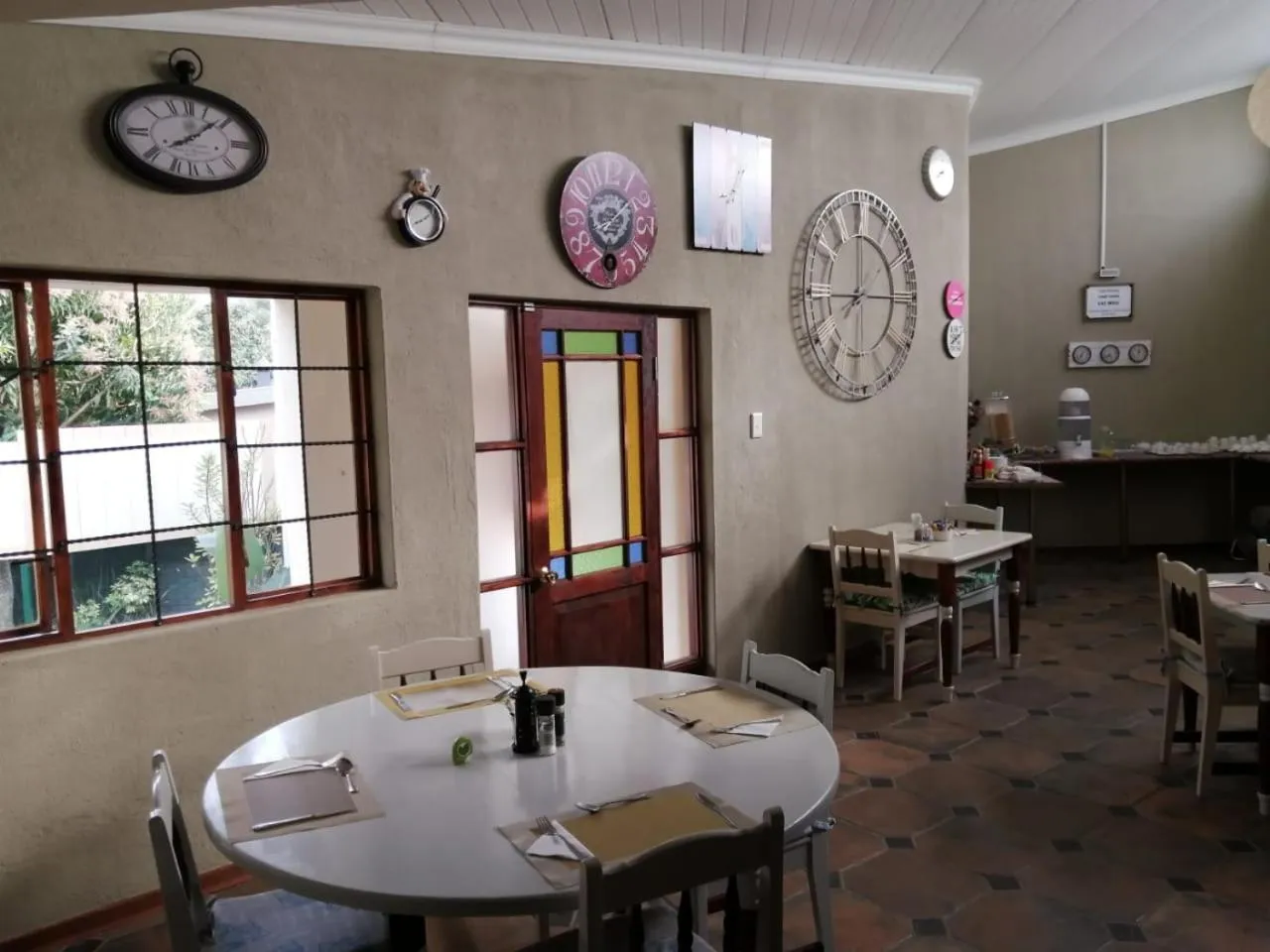 Dining area in Amigos Bed & Breakfast - No loadshedding