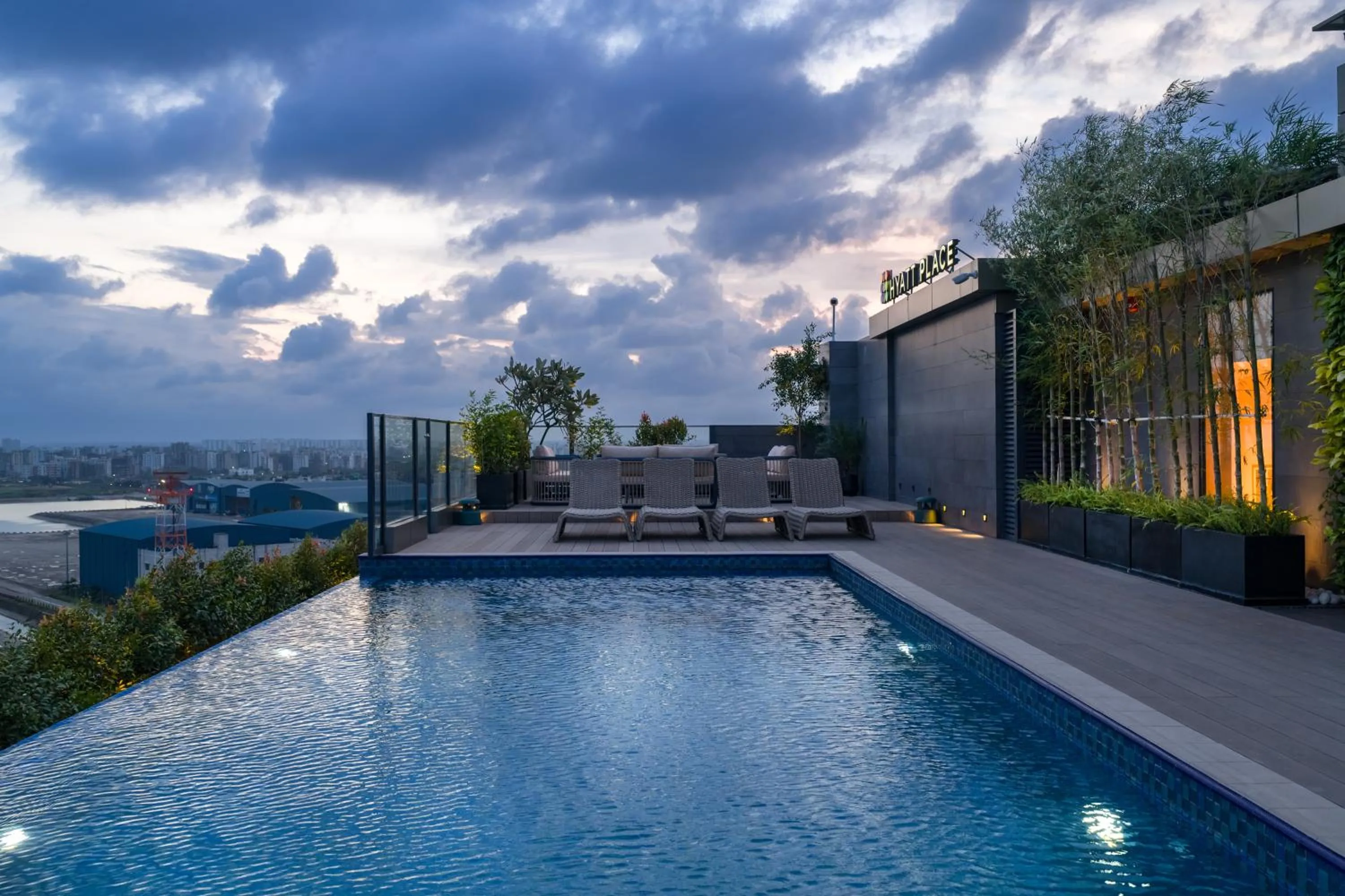 Swimming pool in Hyatt Place Dhaka Uttara