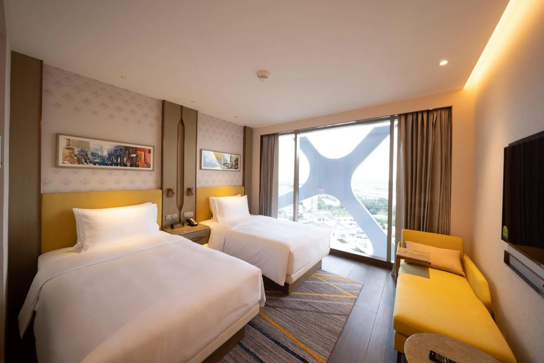 Bedroom, Bed in Hyatt Place Dhaka Uttara