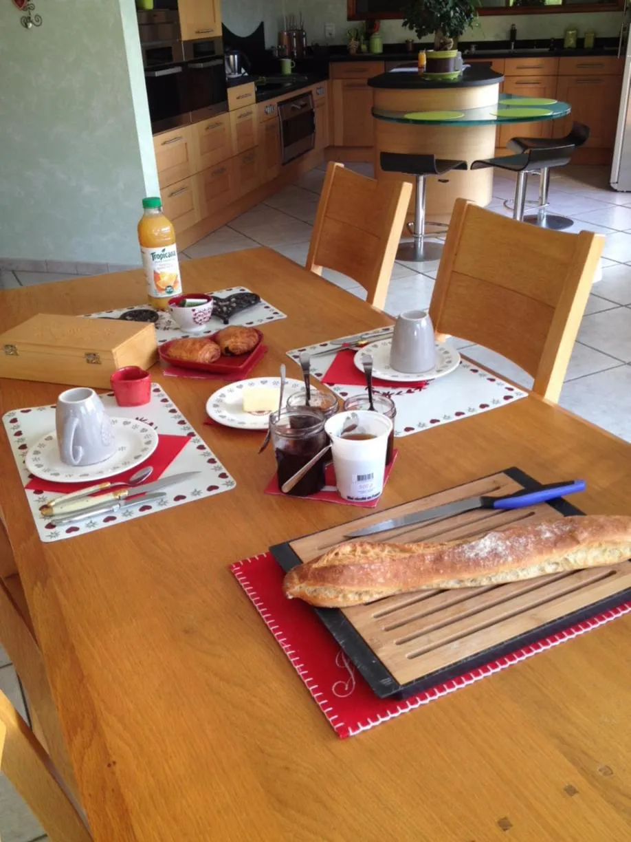 Breakfast in Gîte de La Belle Étoile