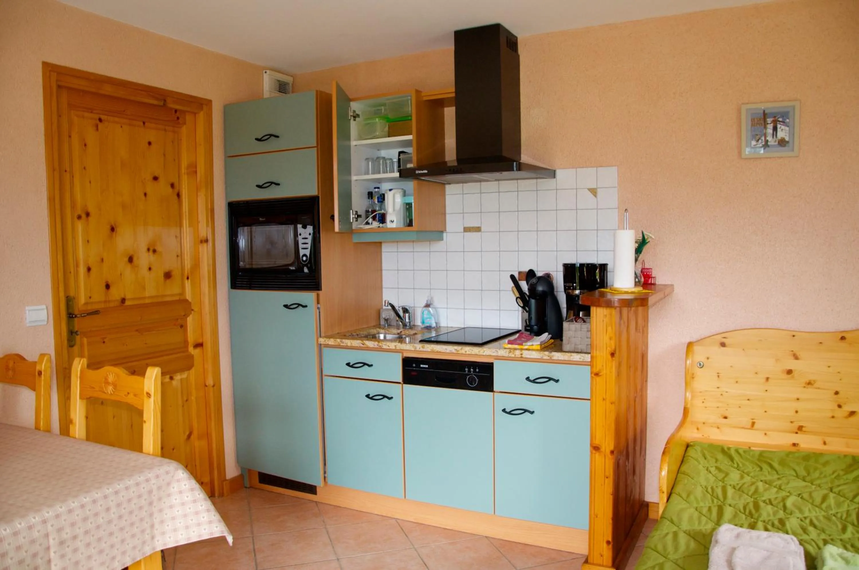 Kitchen or kitchenette in Gîte de La Belle Étoile