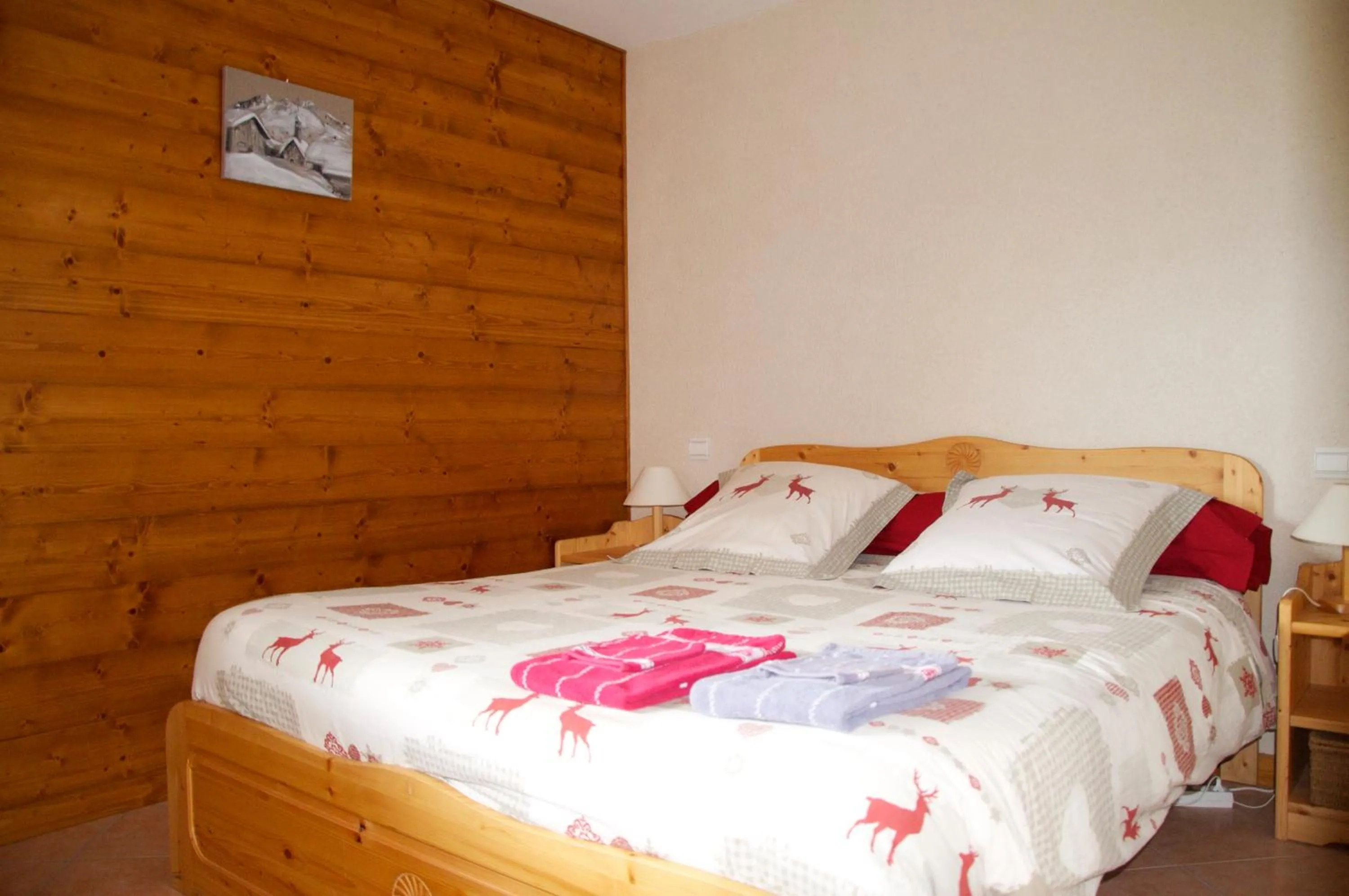 Bed in Gîte de La Belle Étoile