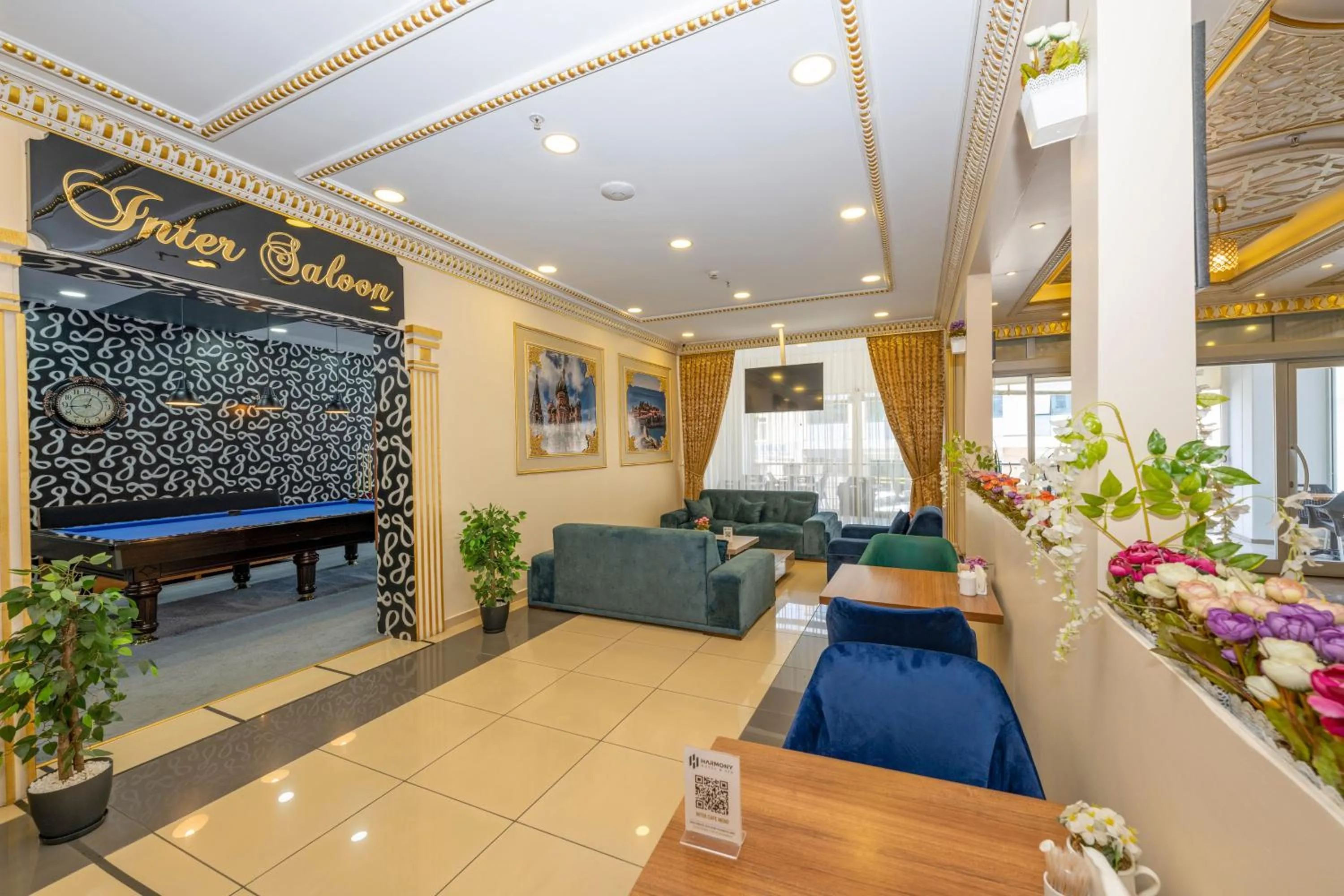 Seating area, Lobby/Reception in Interstellar Hotel