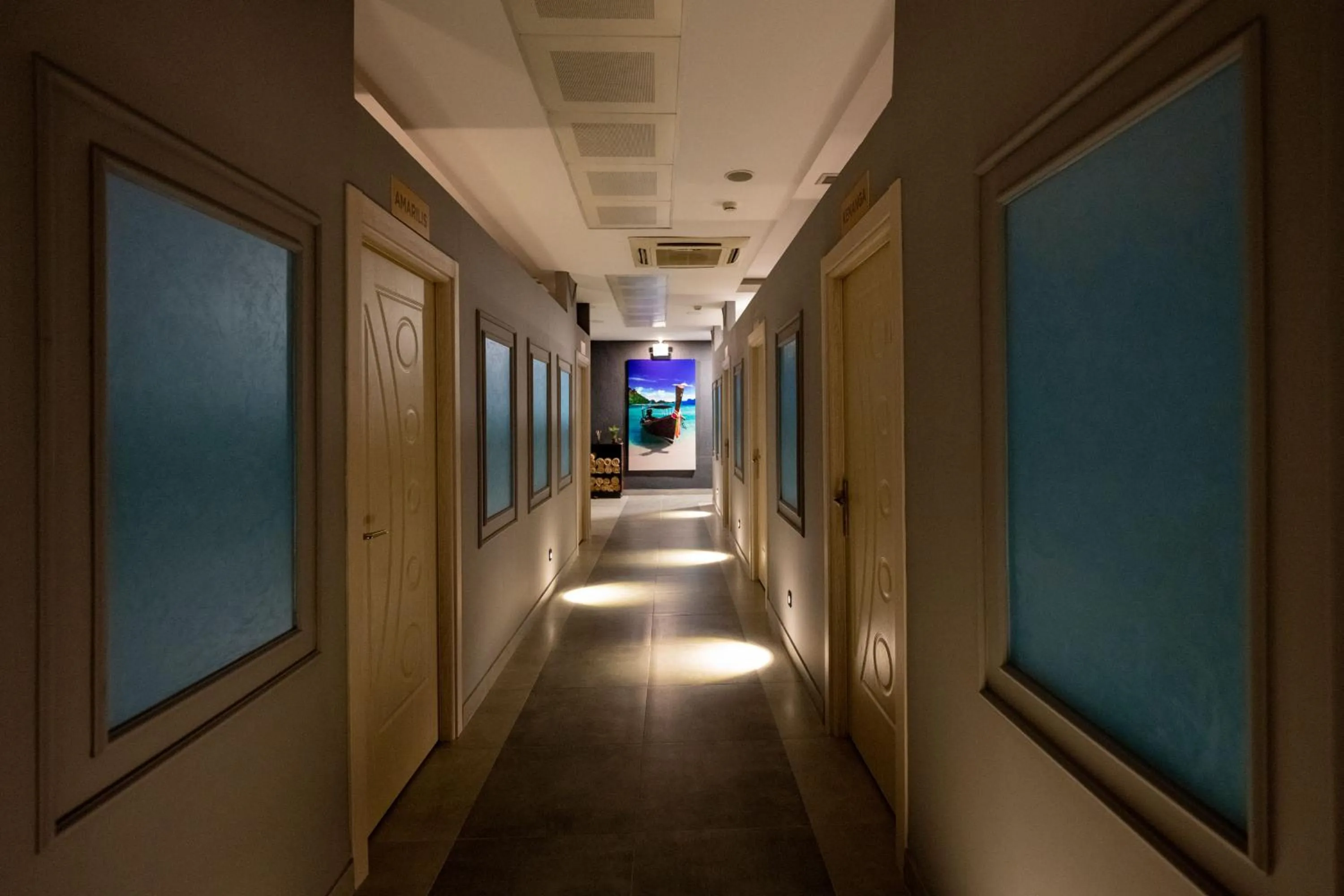 Spa and wellness centre/facilities, Balcony/Terrace in Interstellar Hotel