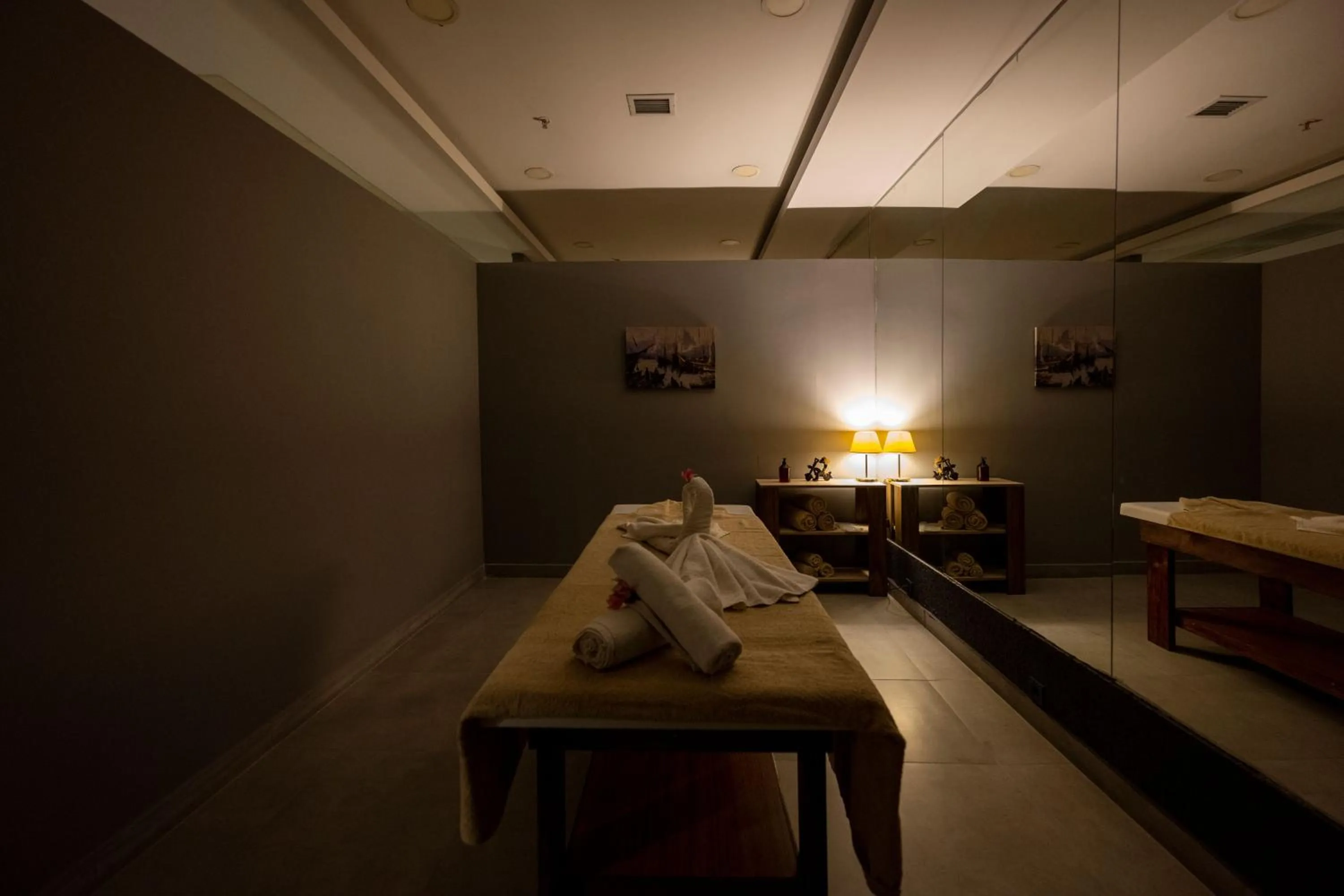 Spa and wellness centre/facilities, Bed in Interstellar Hotel