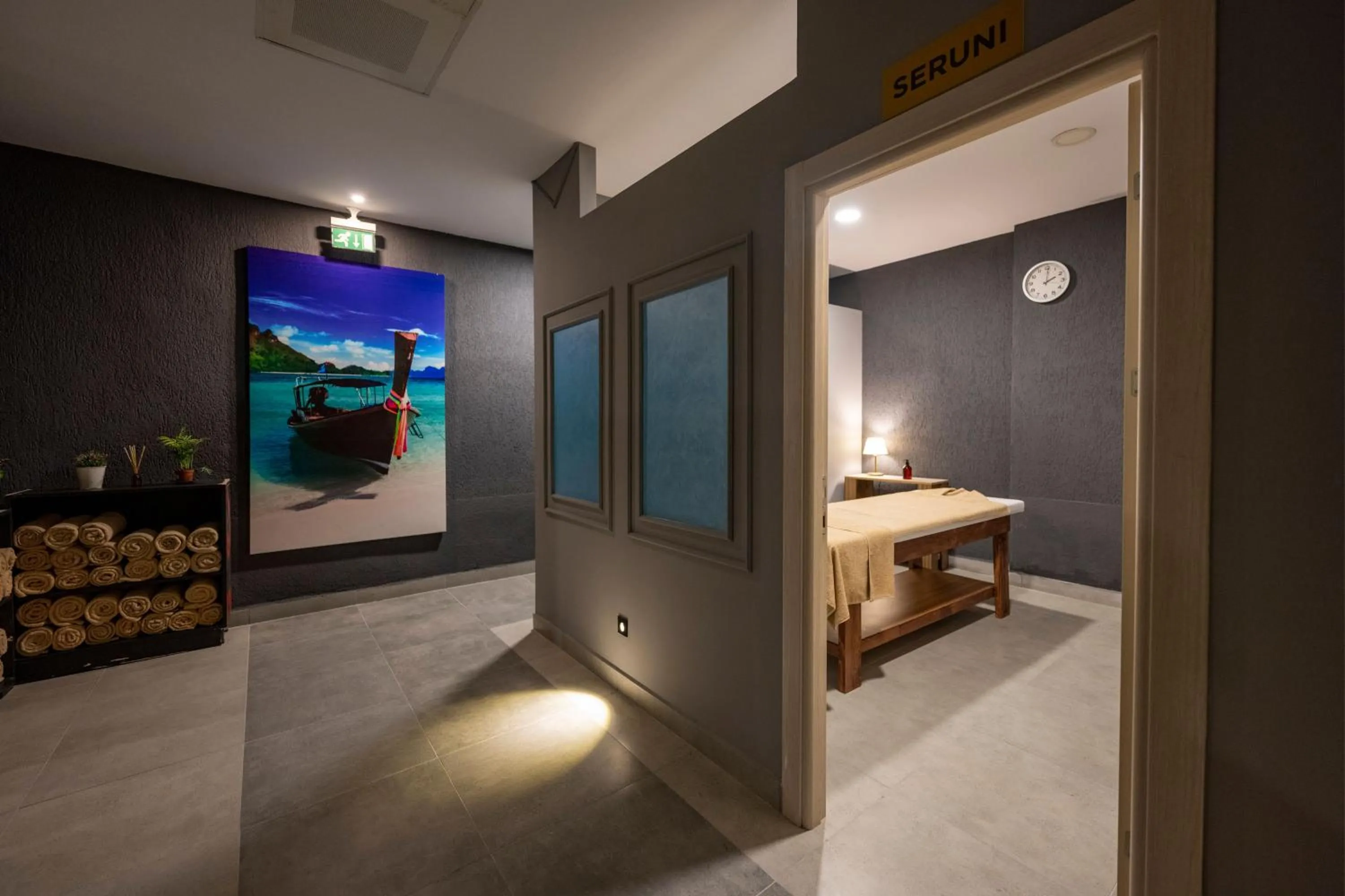 Spa and wellness centre/facilities, Bed in Interstellar Hotel