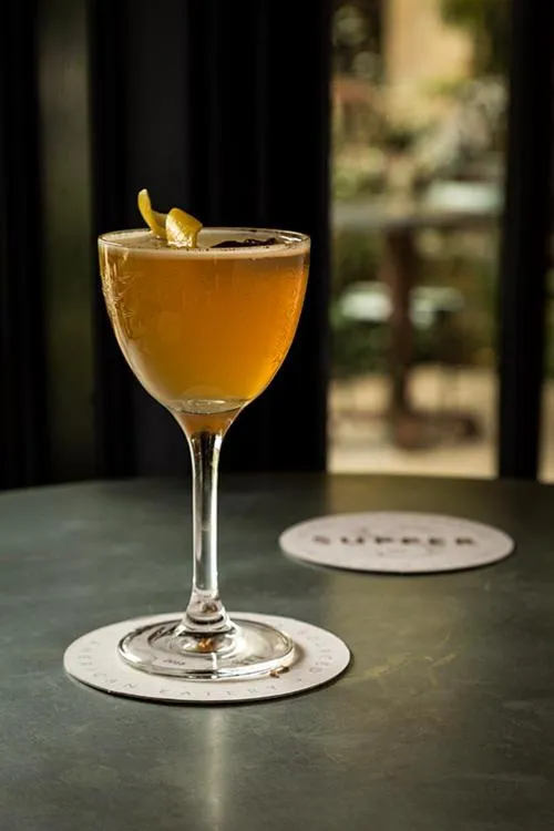 Drinks in Hotel Emma at Pearl on the Riverwalk