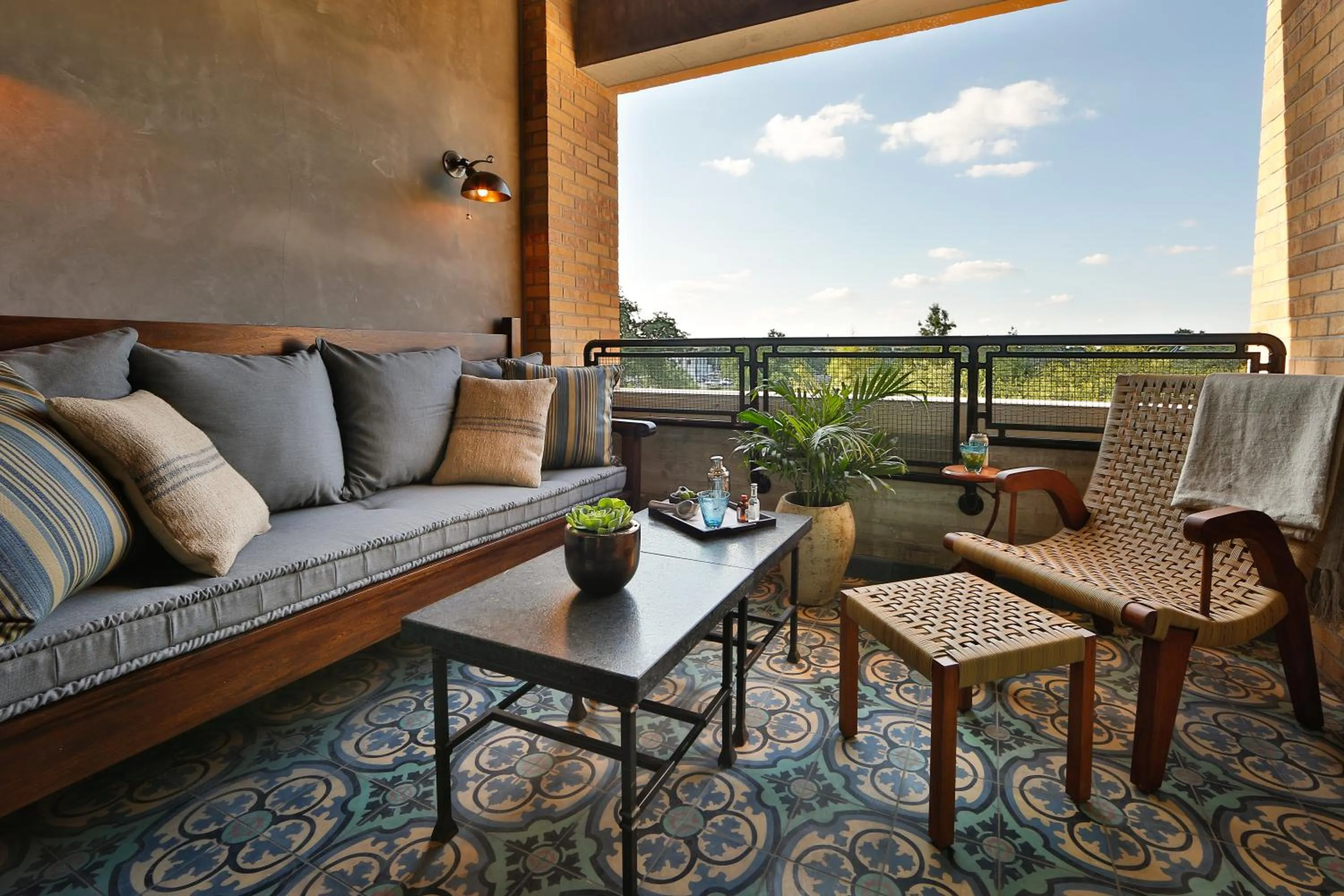 Balcony/Terrace in Hotel Emma at Pearl on the Riverwalk