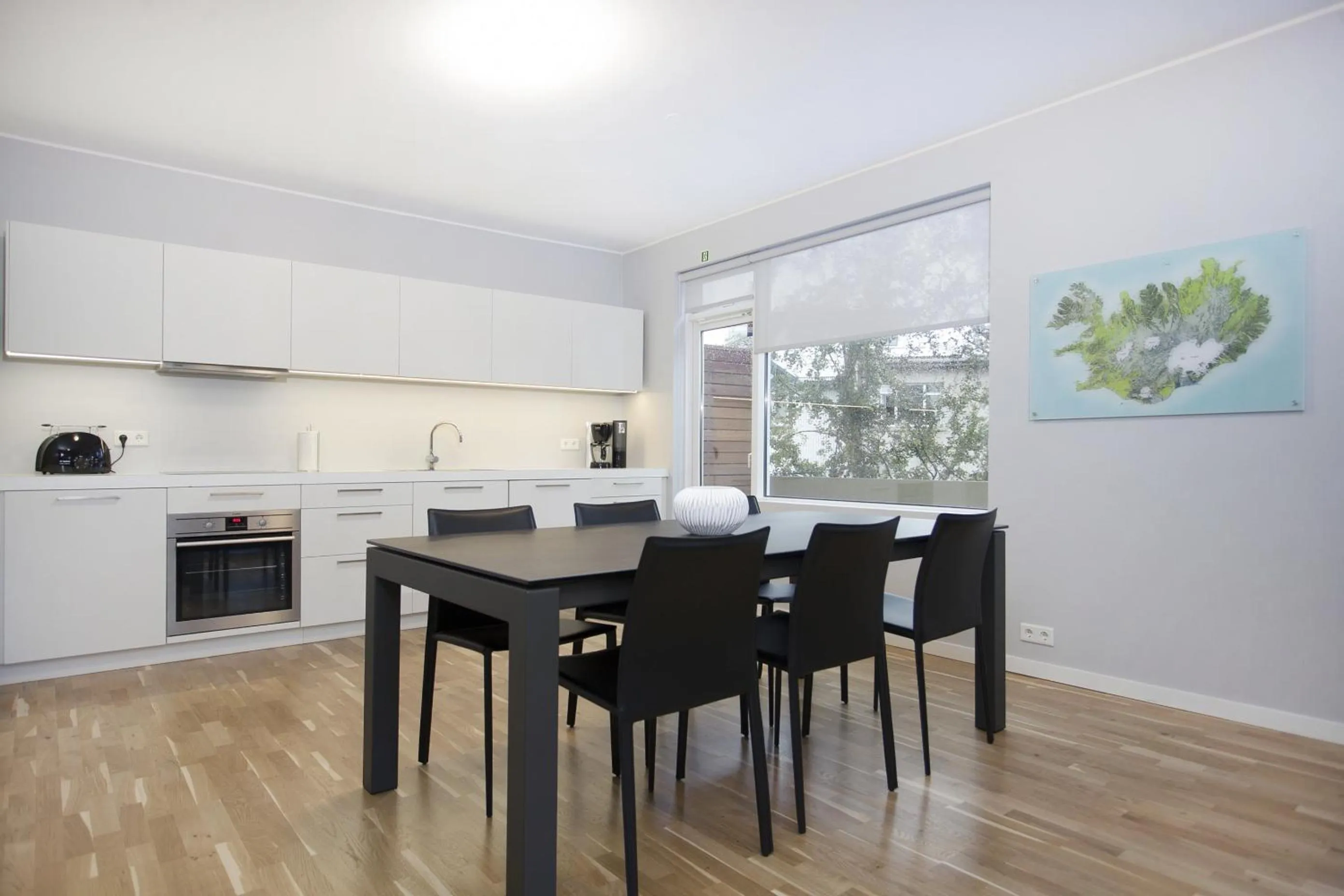 Kitchen or kitchenette in Blue Luxury Apartments