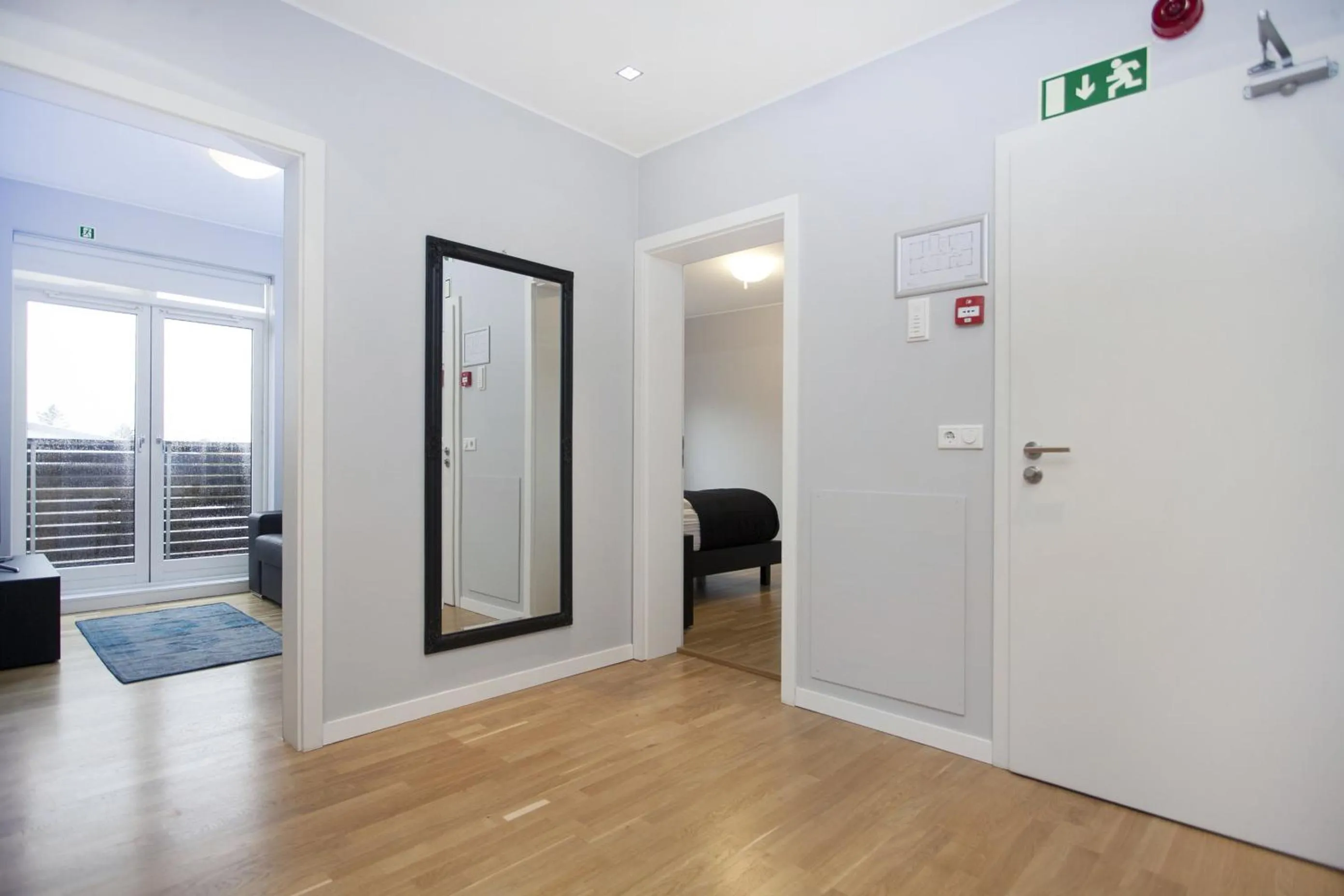 Balcony/Terrace in Blue Luxury Apartments