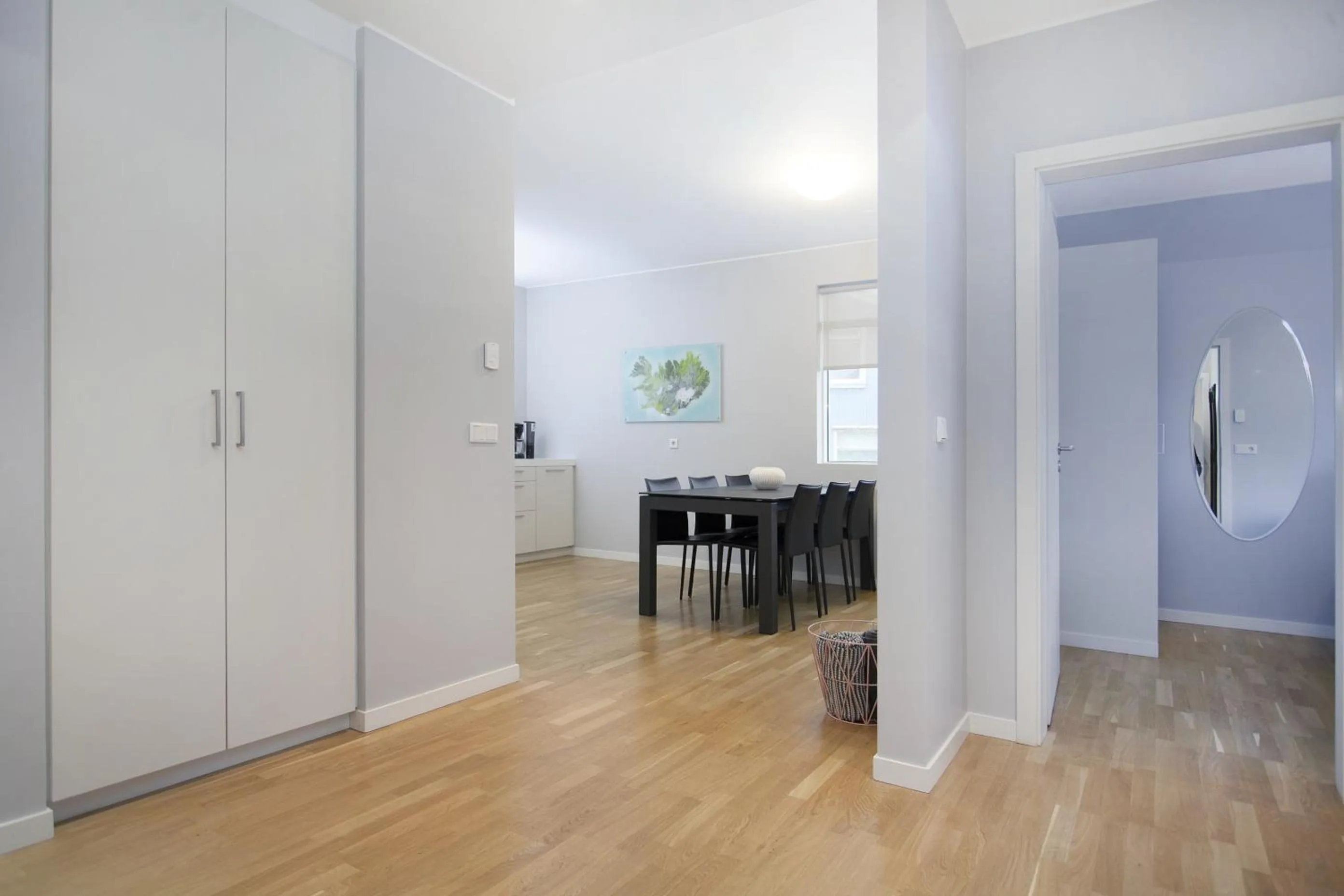 Street view in Blue Luxury Apartments