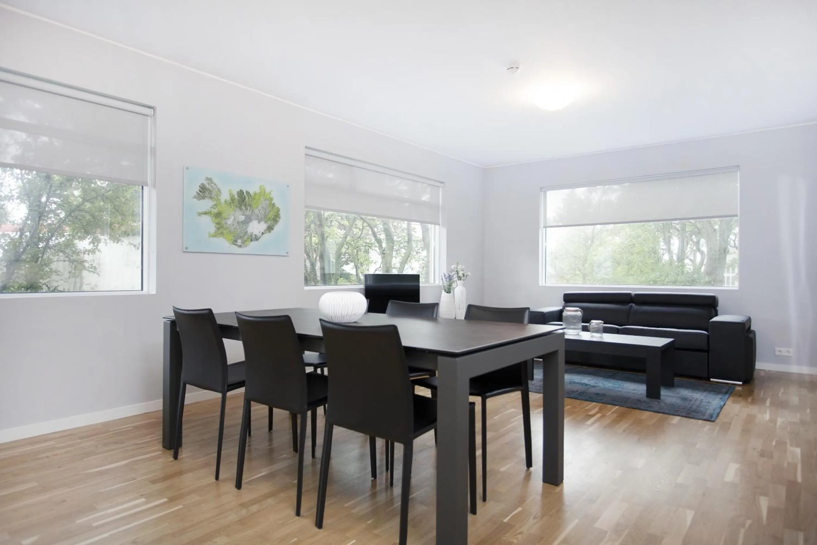 Living room in Blue Luxury Apartments