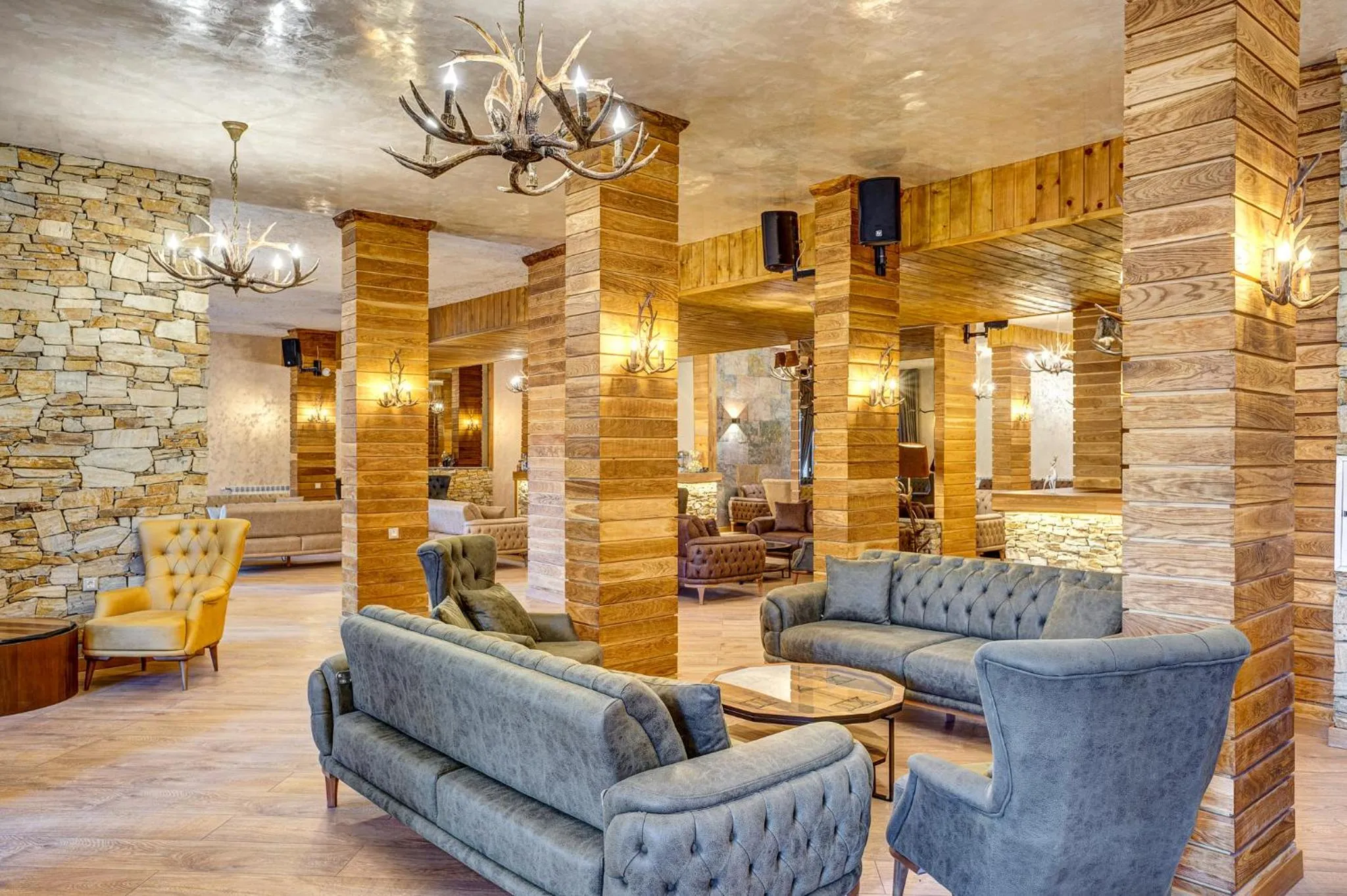Lobby or reception in Grand Resort Pamporovo Apartments