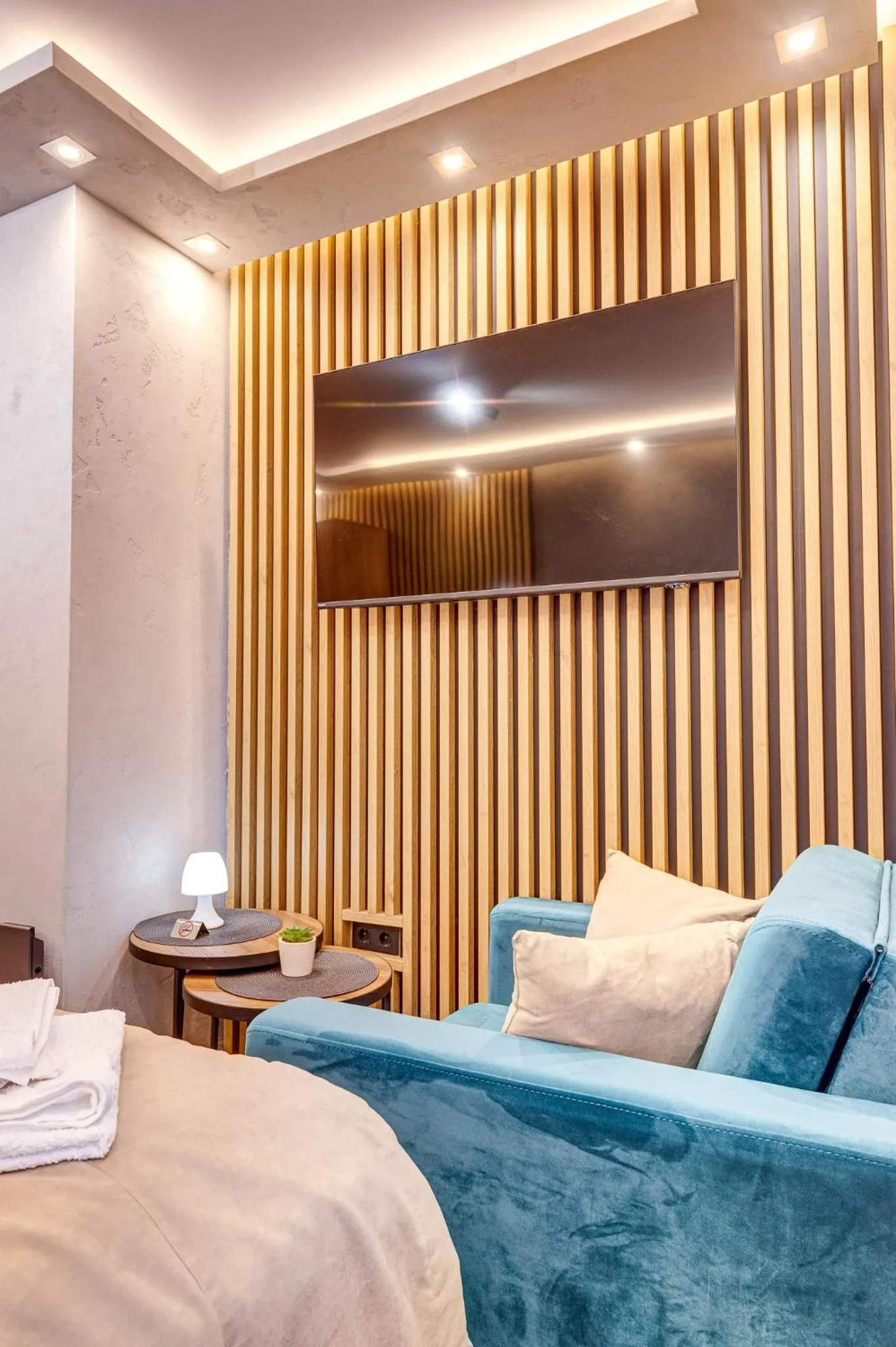 TV and multimedia, Bed in Grand Resort Pamporovo Apartments