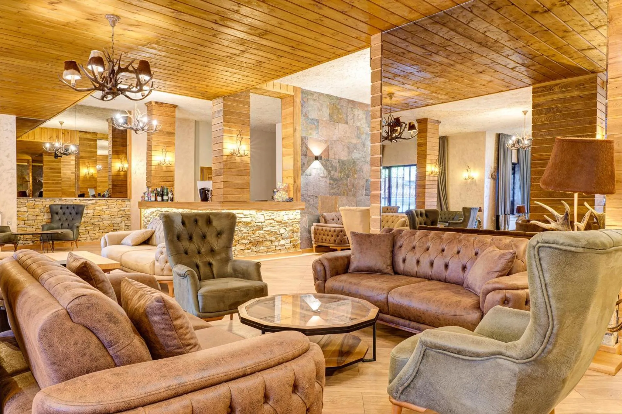 Lobby or reception in Grand Resort Pamporovo Apartments