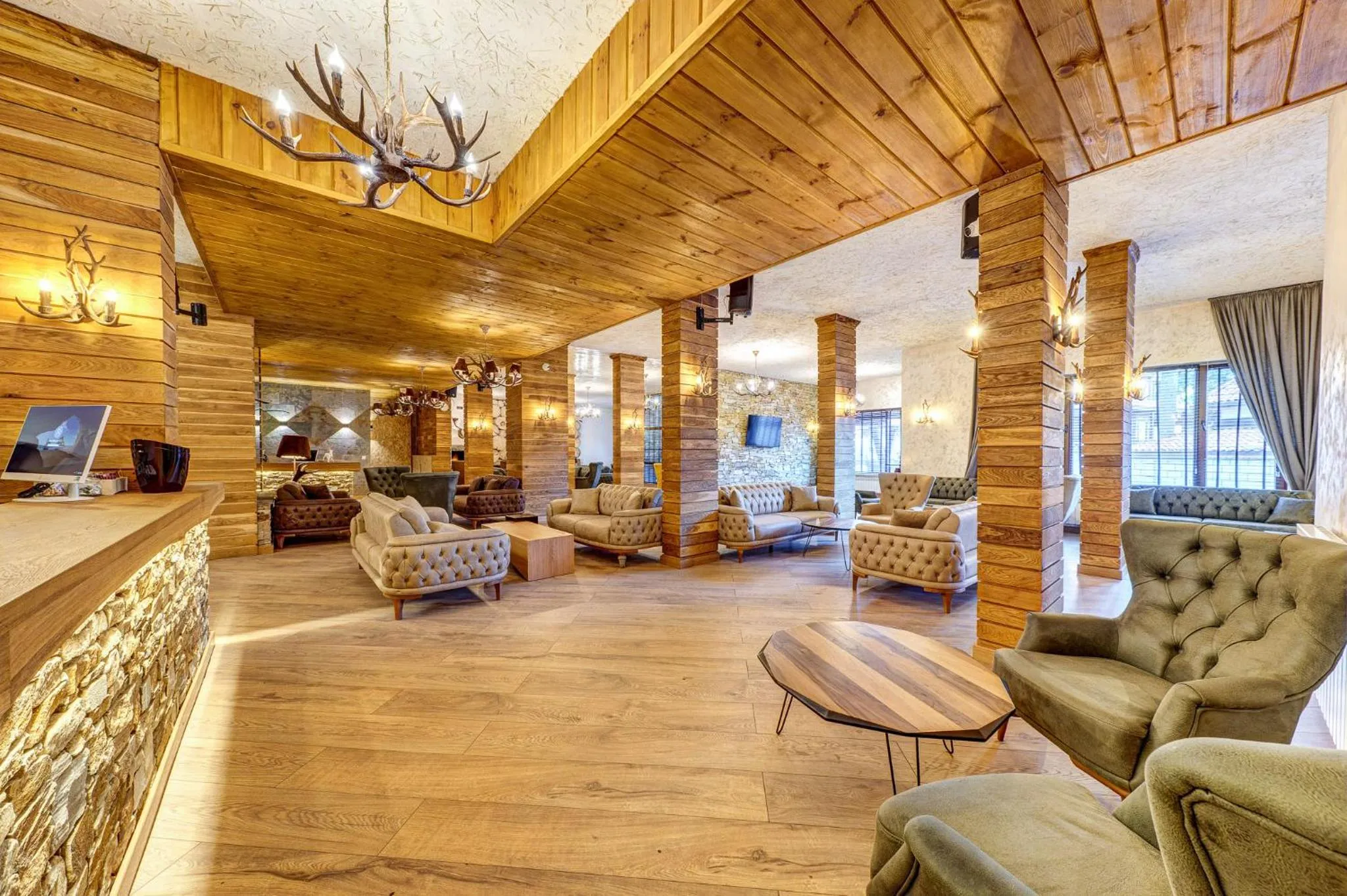 Lobby or reception in Grand Resort Pamporovo Apartments