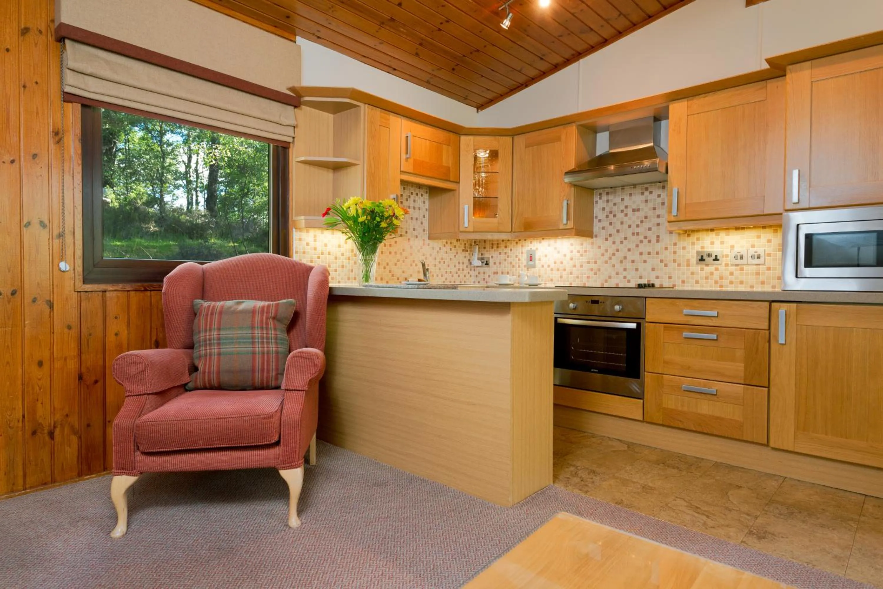 Kitchen or kitchenette in Macdonald Lochanhully Resort