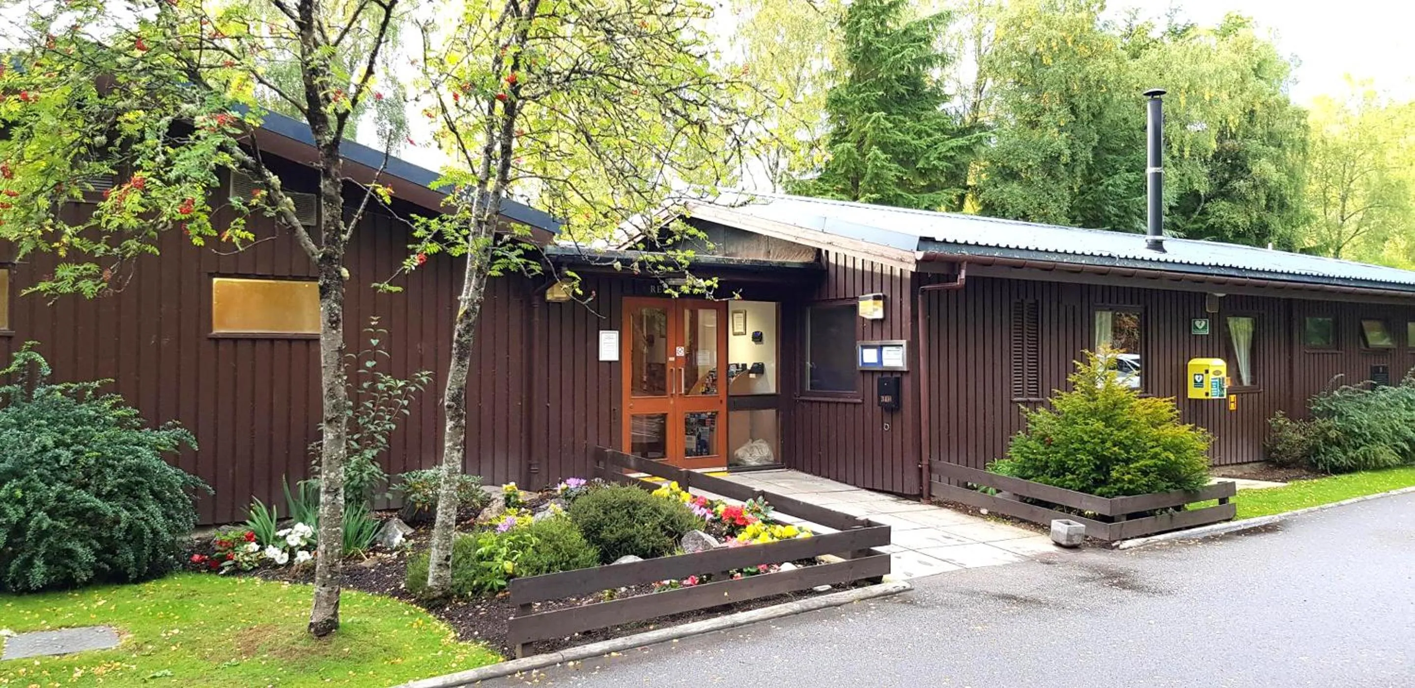 Facade/entrance in Macdonald Lochanhully Resort