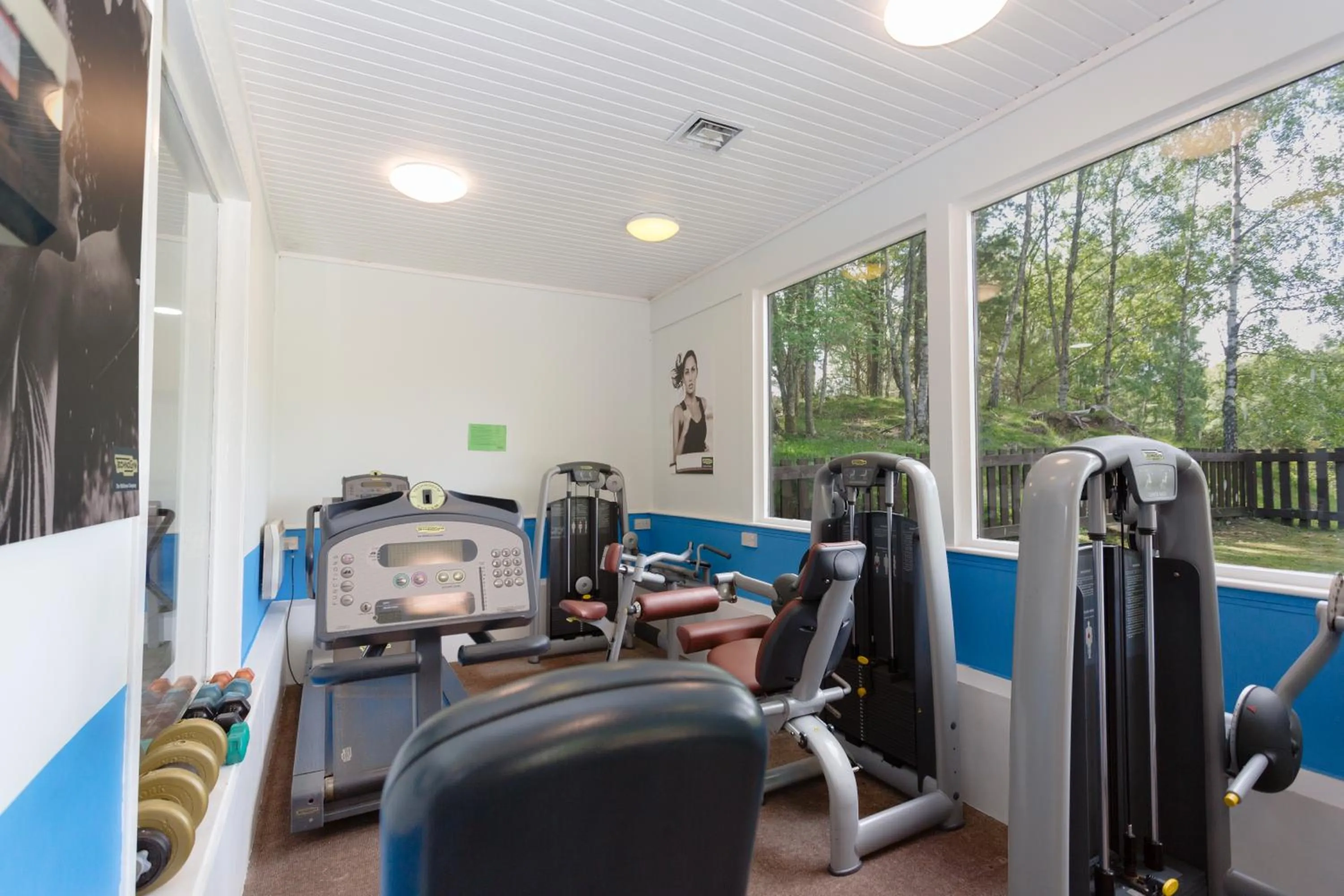 Fitness centre/facilities in Macdonald Lochanhully Resort