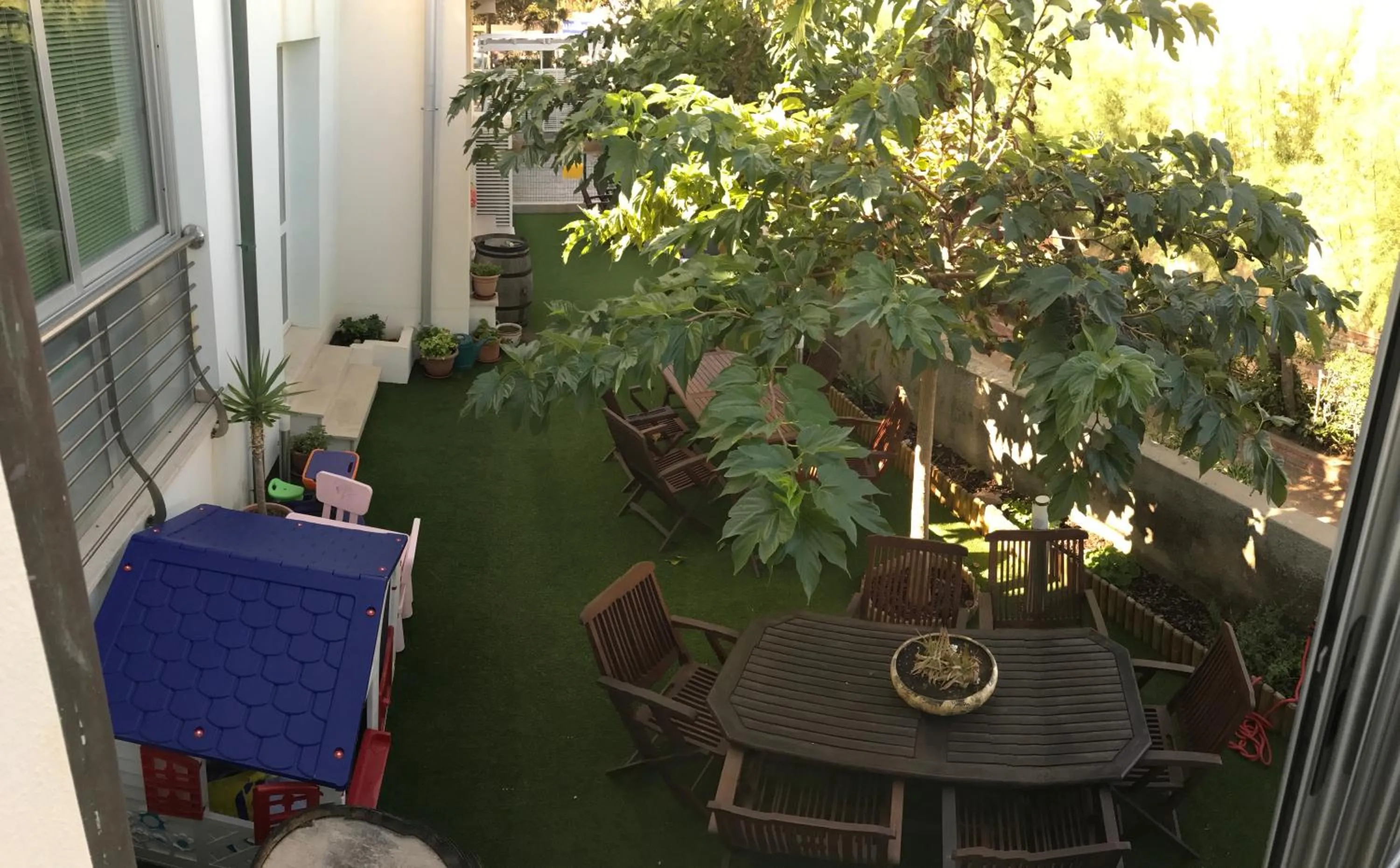 Garden in Hotel Aurora