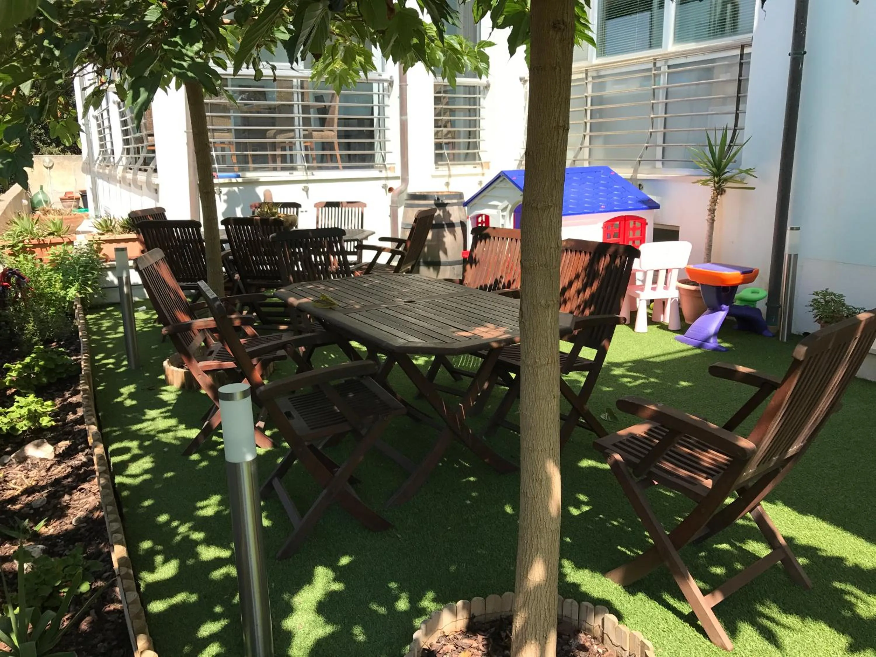 Garden in Hotel Aurora