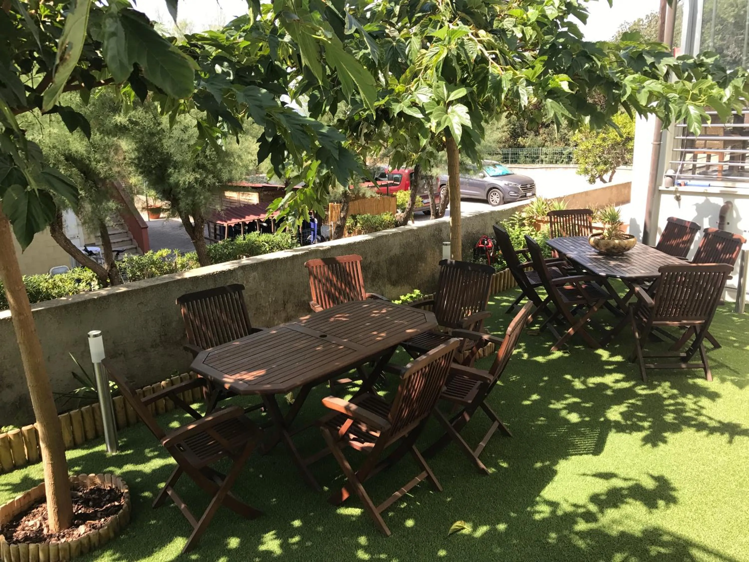 Garden in Hotel Aurora