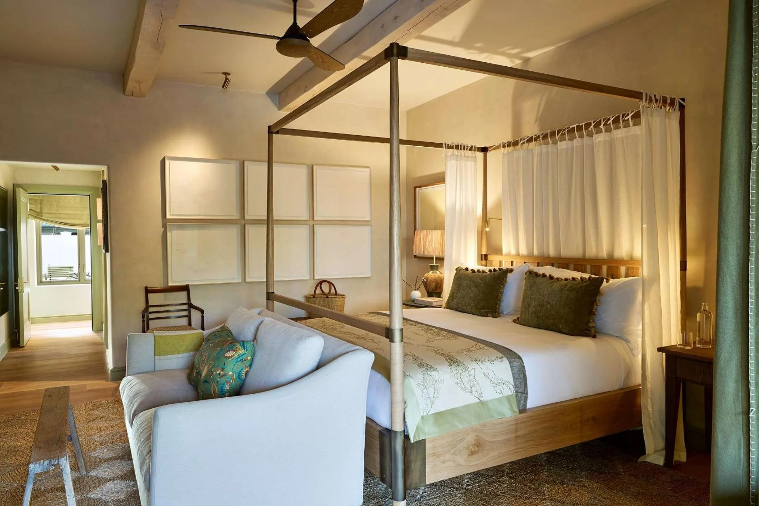 Bed in Spier Hotel and Wine Farm