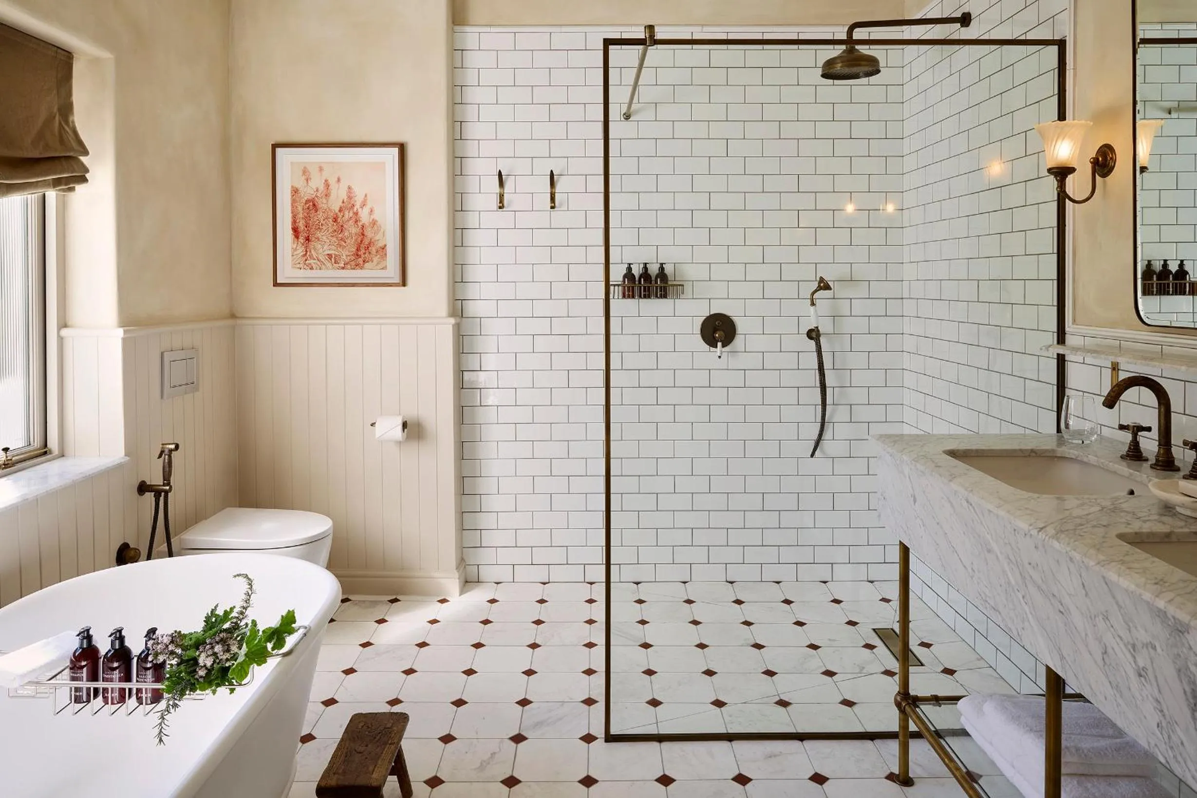 Shower in Spier Hotel and Wine Farm