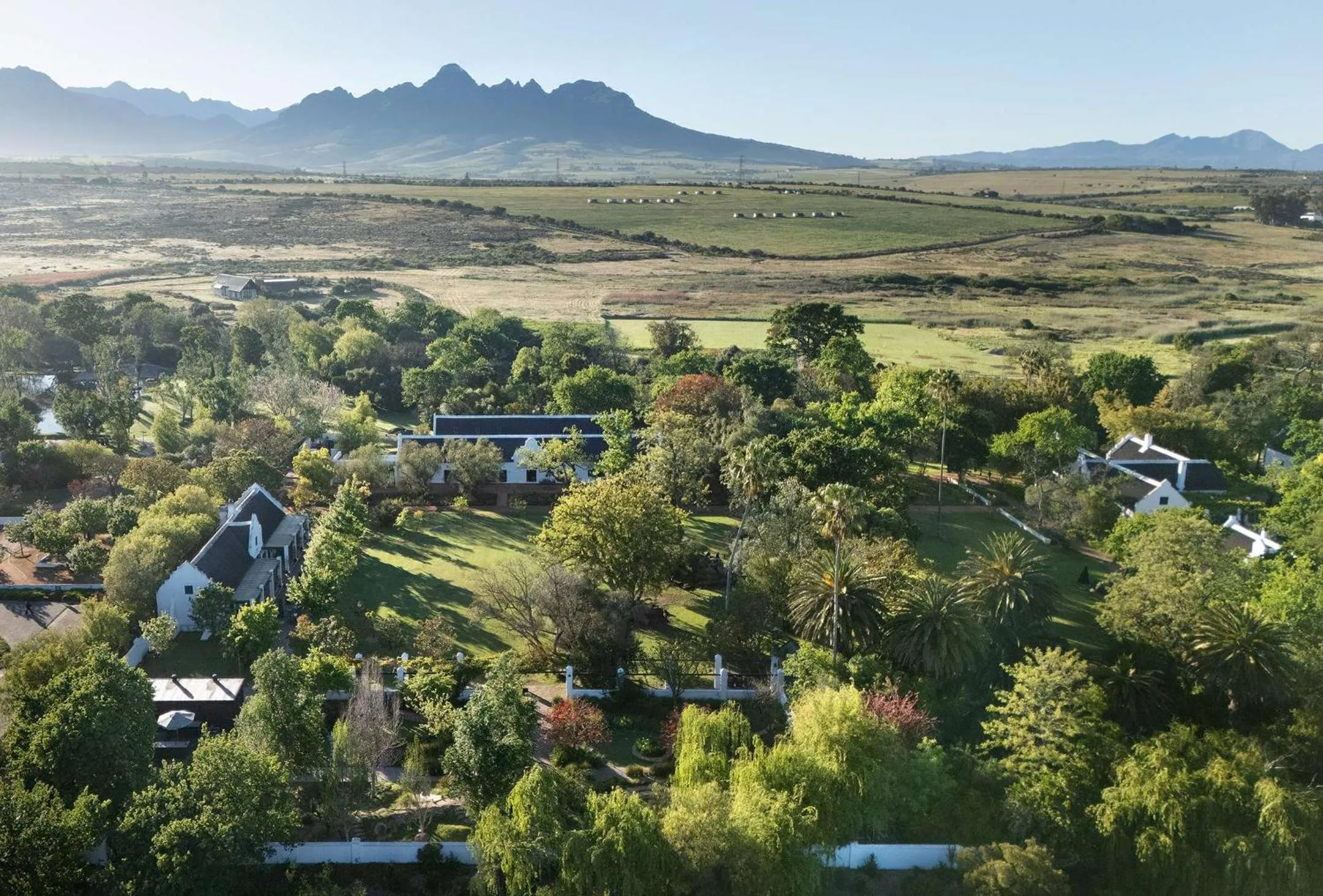 Bird's eye view in Spier Hotel and Wine Farm