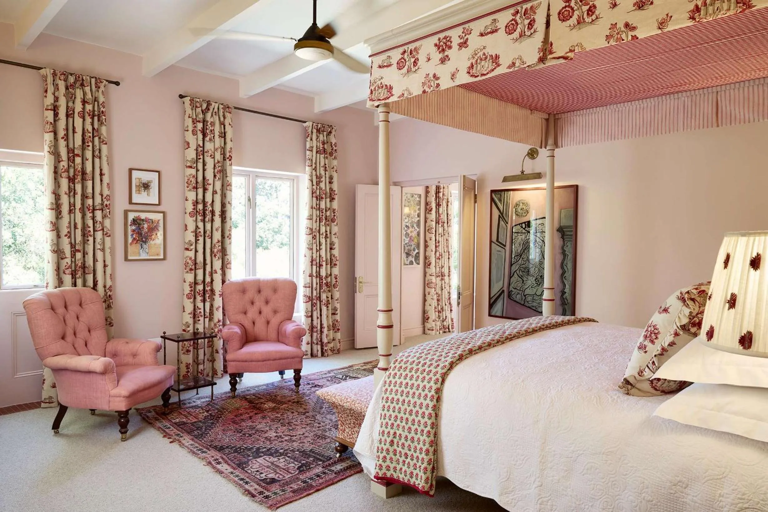 Bed in Spier Hotel and Wine Farm