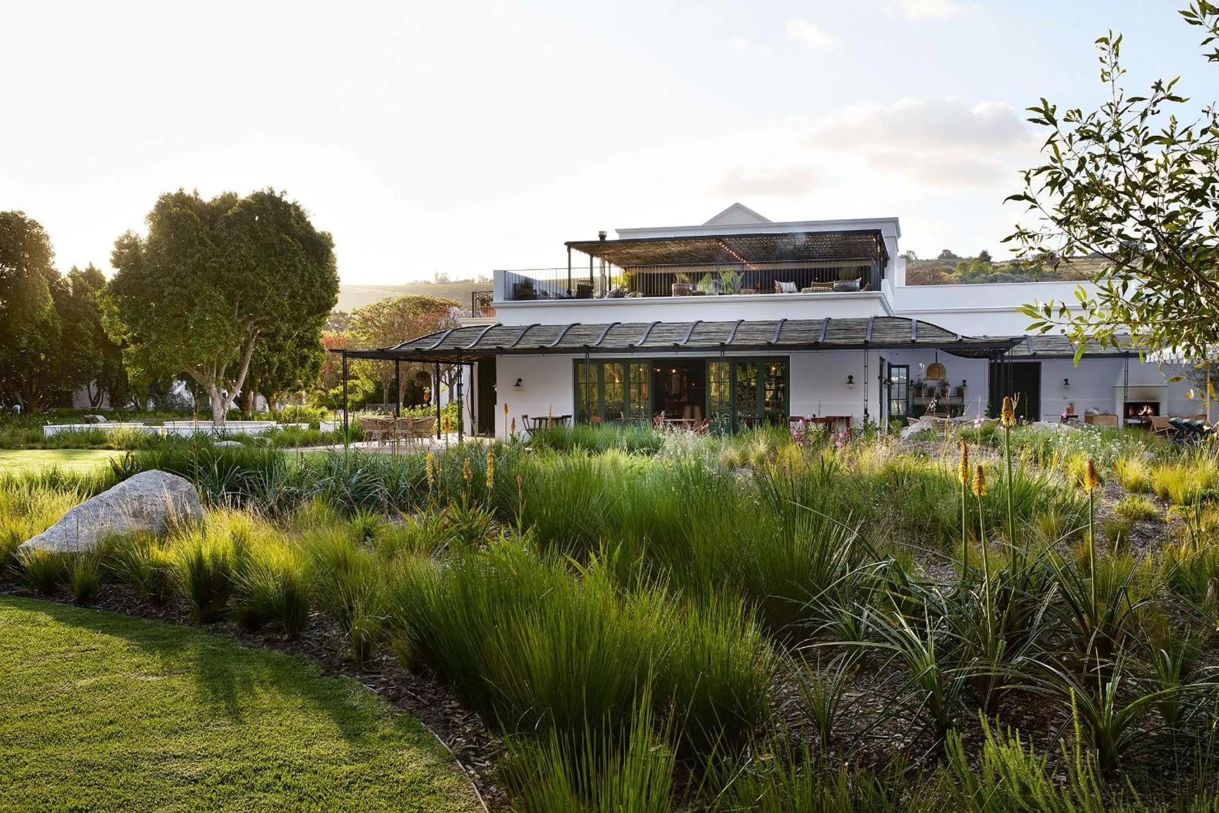 Property building in Spier Hotel and Wine Farm