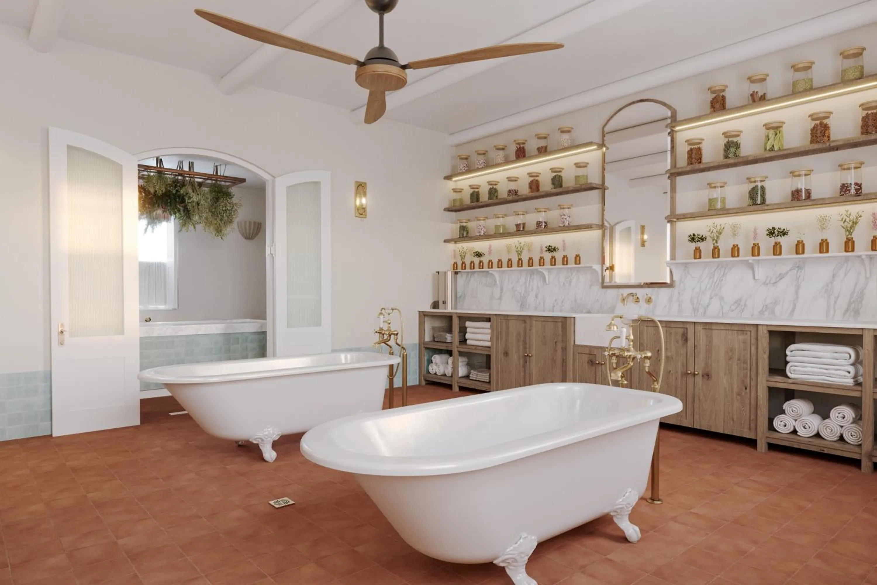 Public Bath in Spier Hotel and Wine Farm