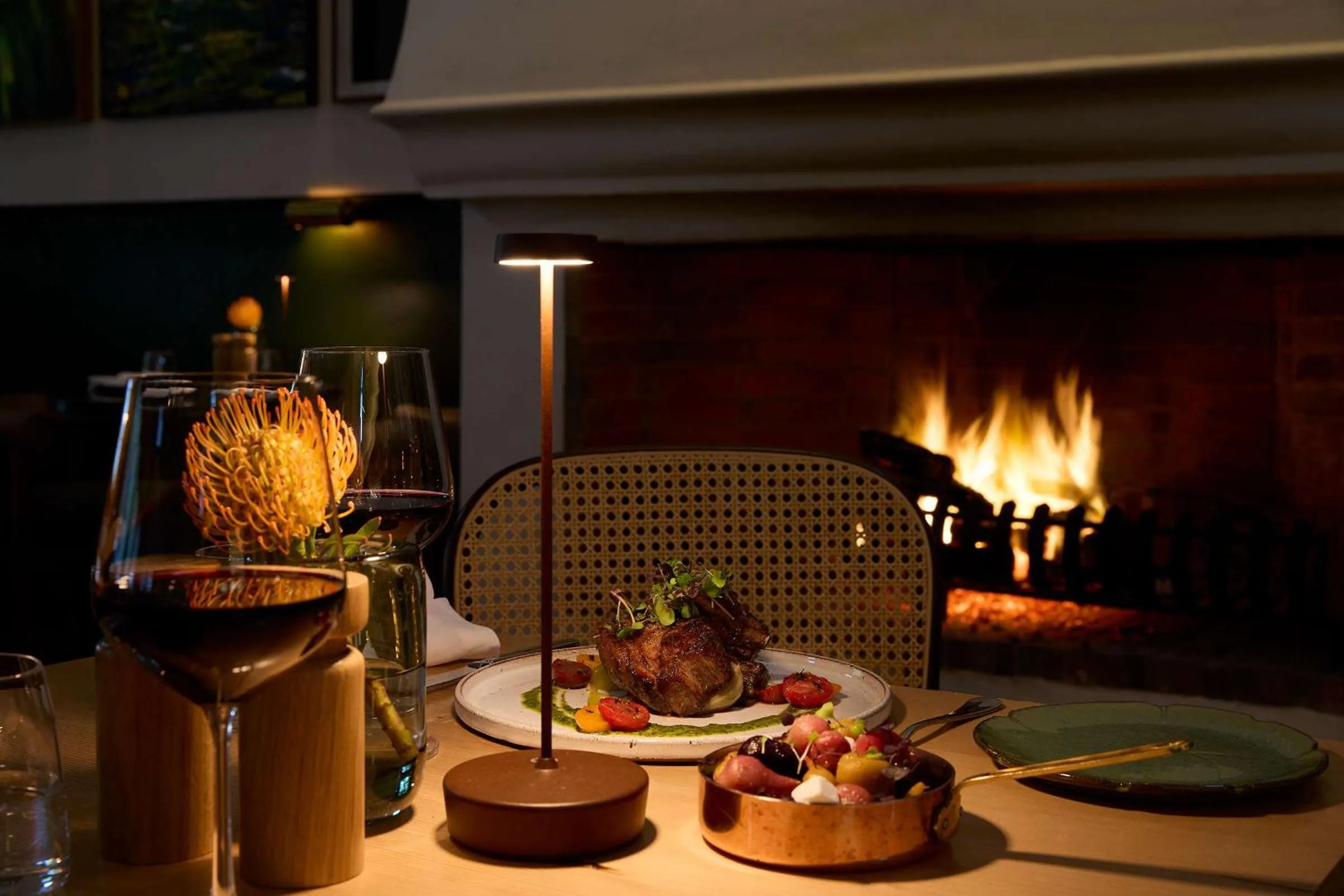 Food close-up in Spier Hotel and Wine Farm