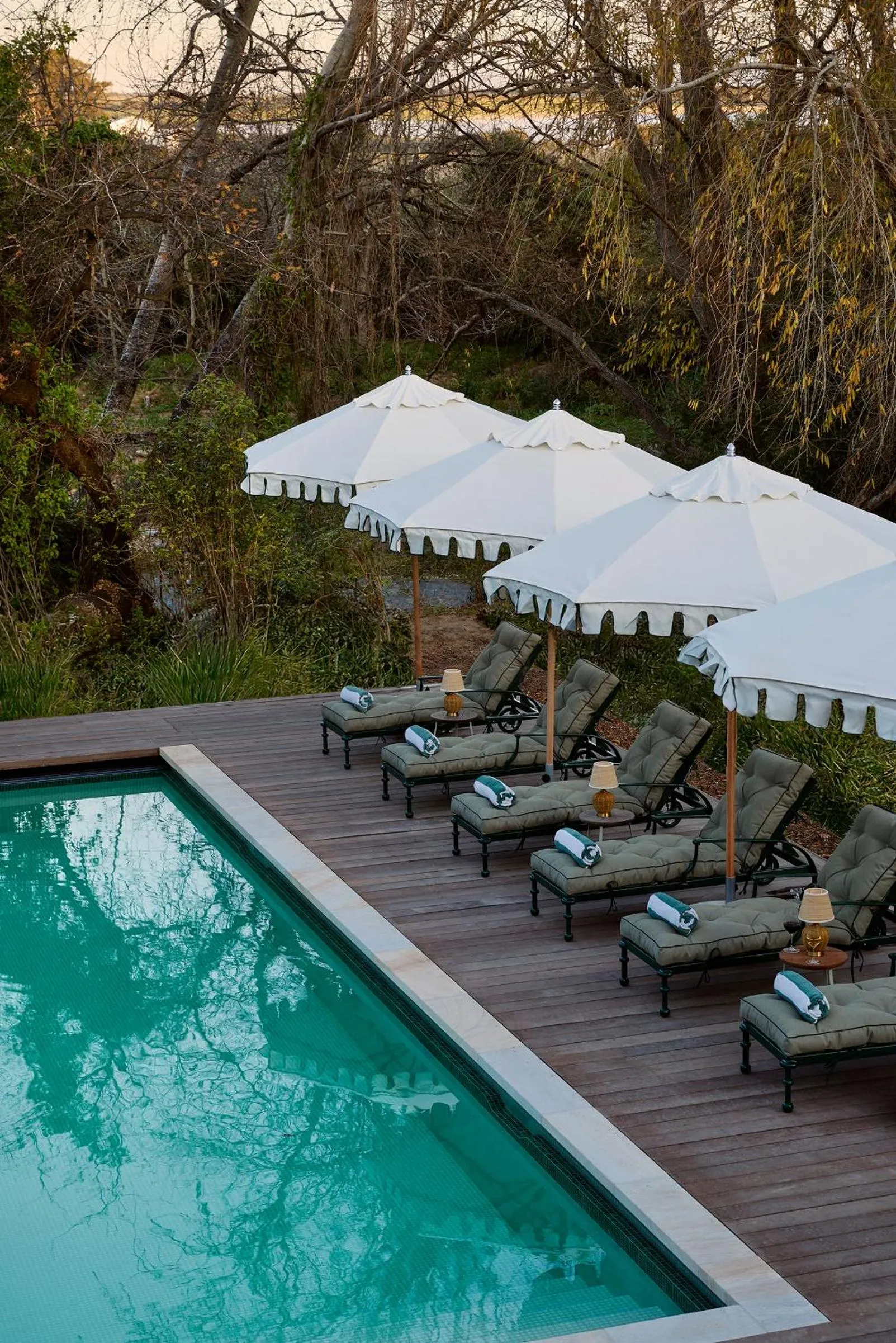 Swimming pool in Spier Hotel and Wine Farm