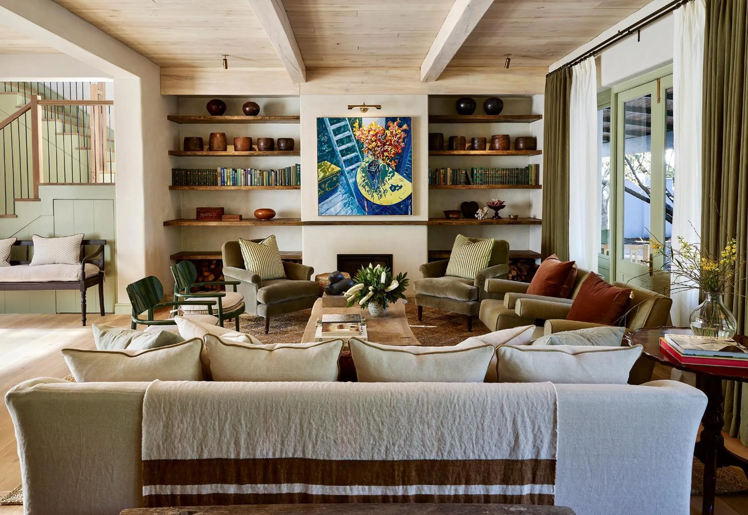 Seating area in Spier Hotel and Wine Farm