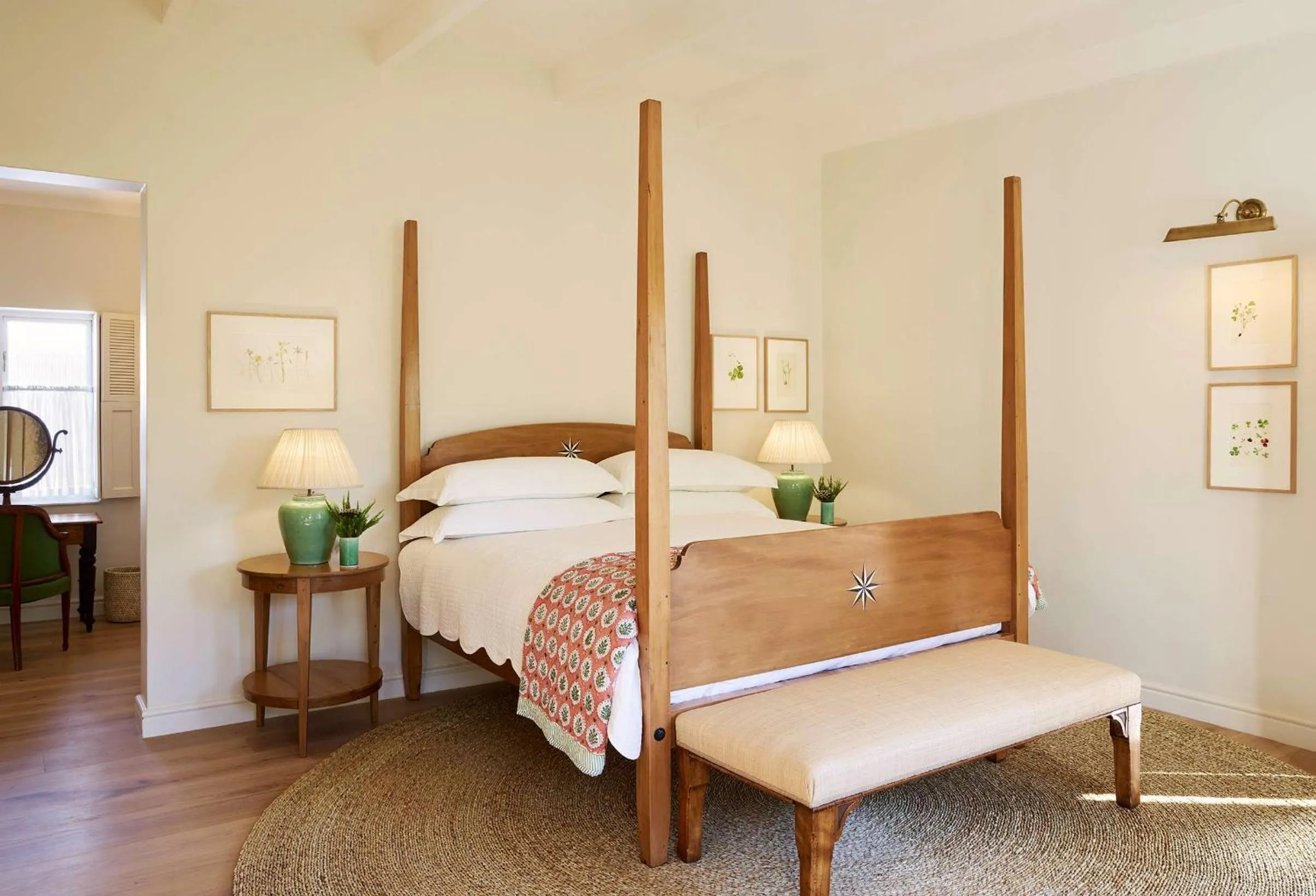 Bed in Spier Hotel and Wine Farm