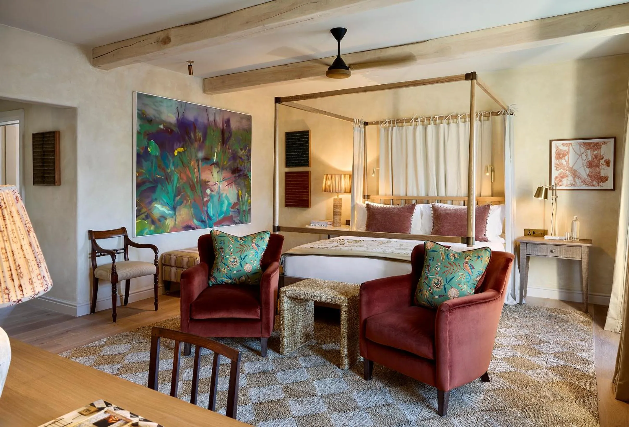 Bed in Spier Hotel and Wine Farm