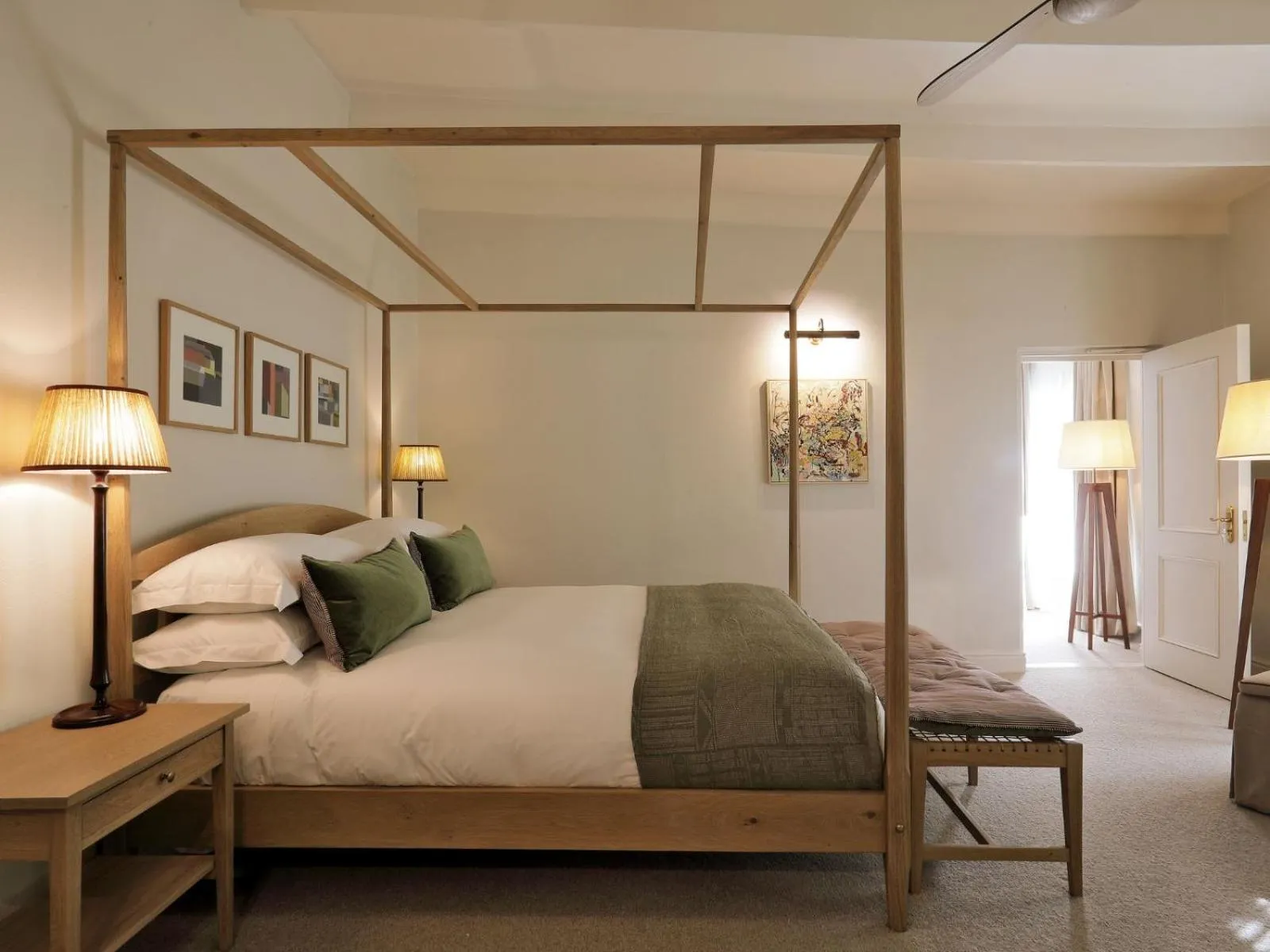 Bed in Spier Hotel and Wine Farm