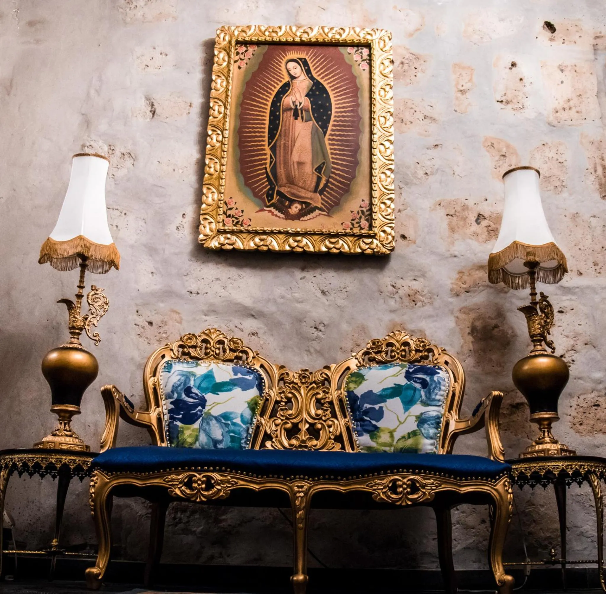 Lobby or reception in El Portal De San Lázaro