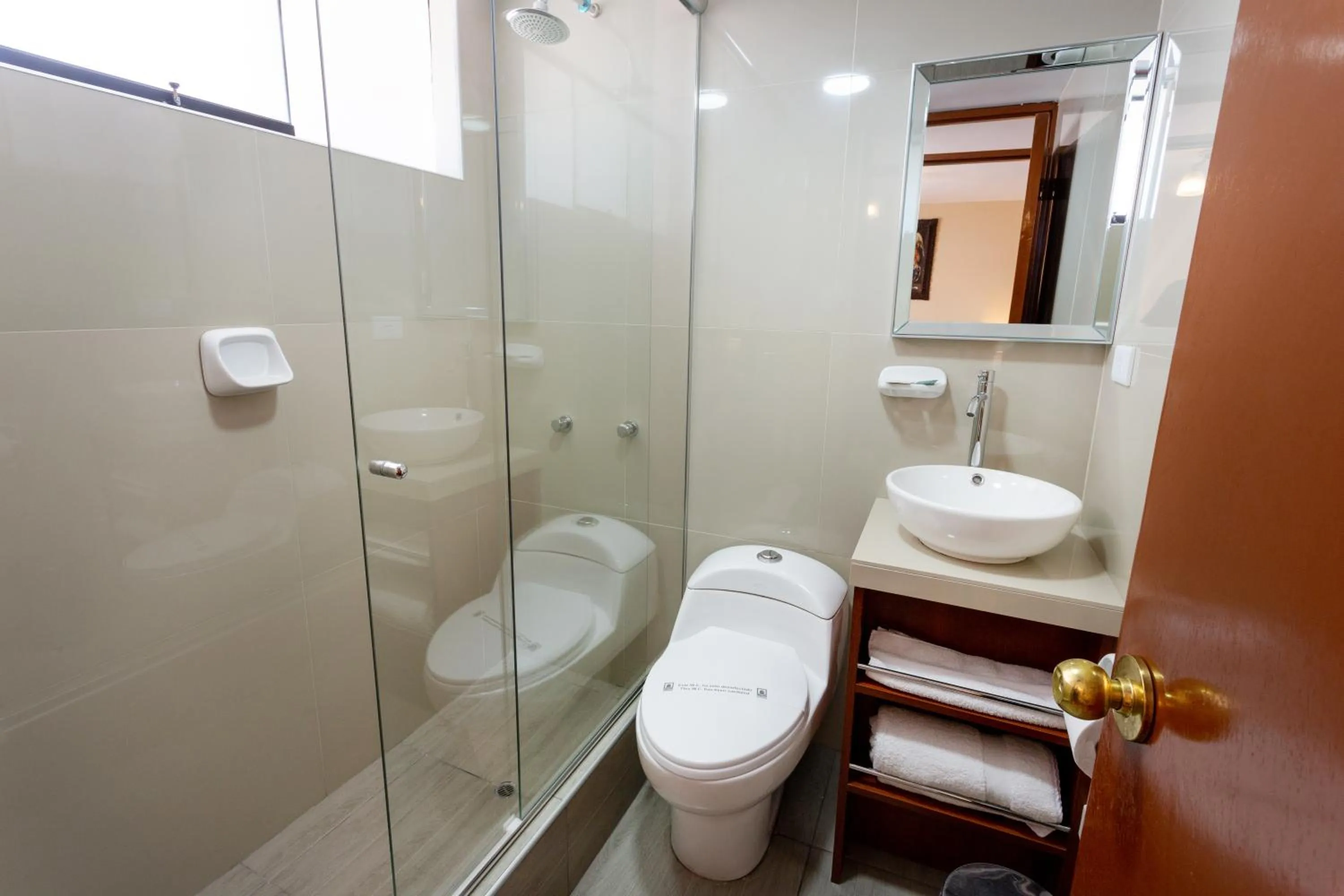 Bathroom in El Portal De San Lázaro