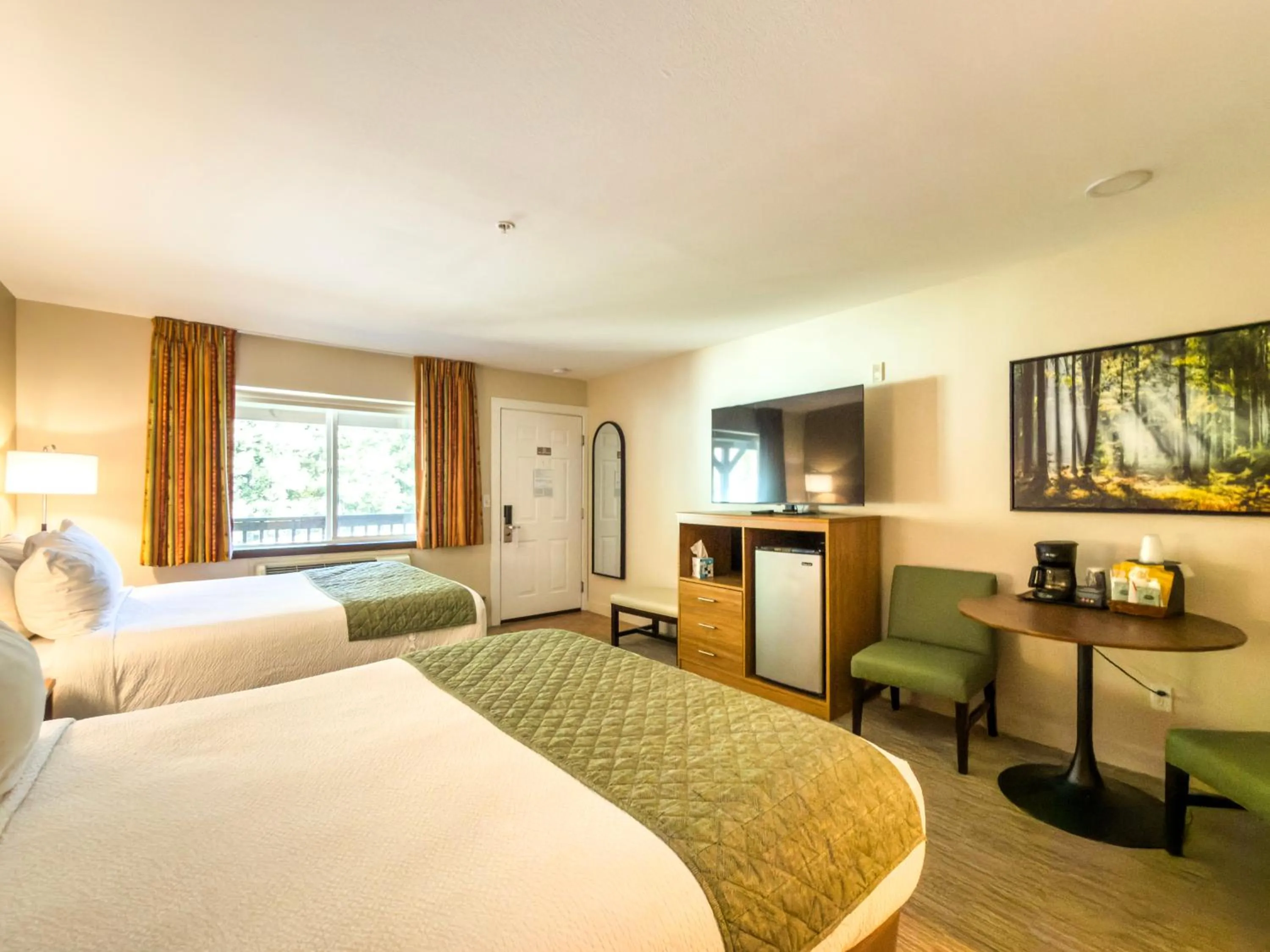 Bed in Carson Hot Springs Resort & Spa