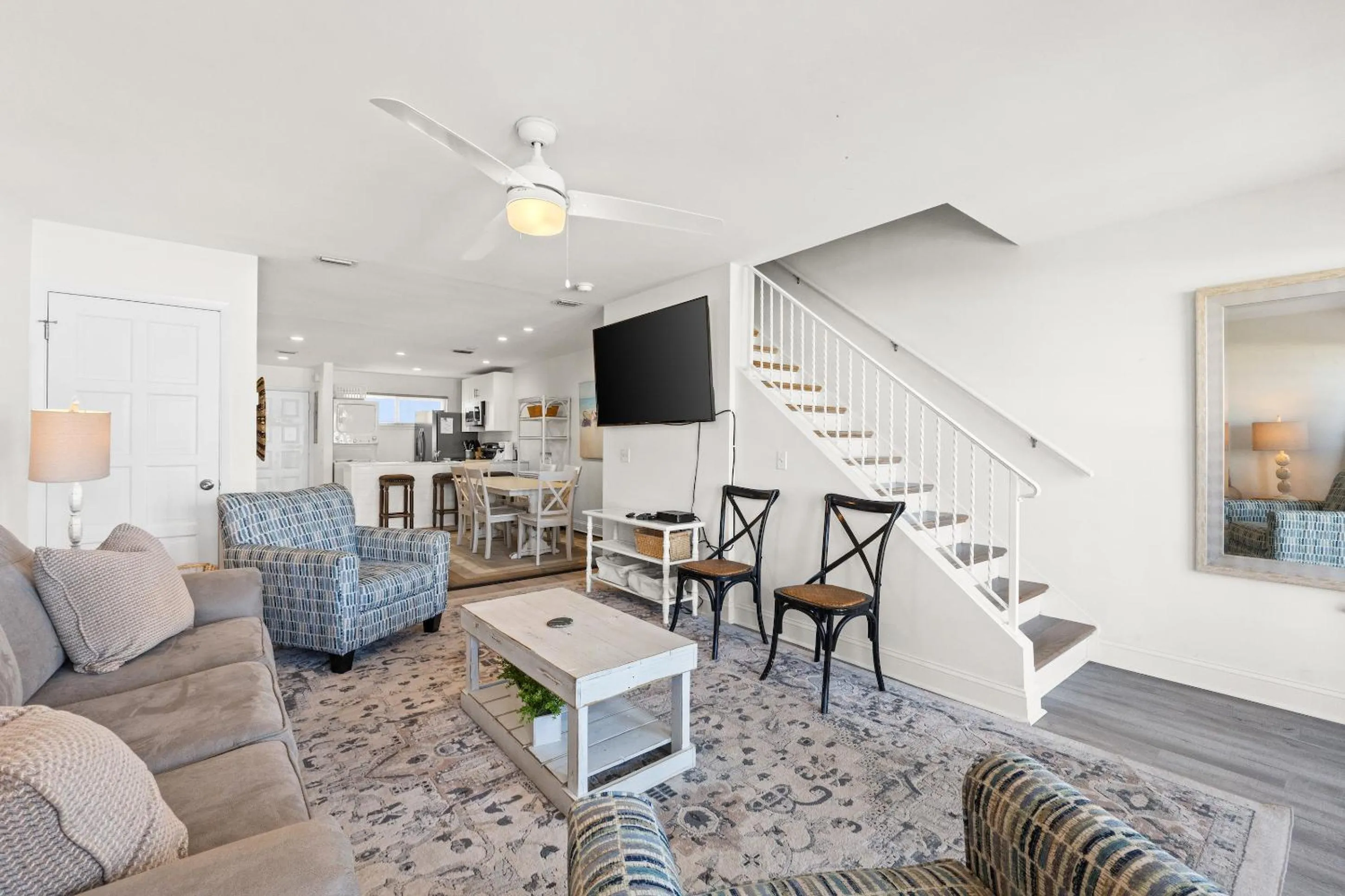 TV and multimedia in Premier Townhomes by Panhandle Getaways