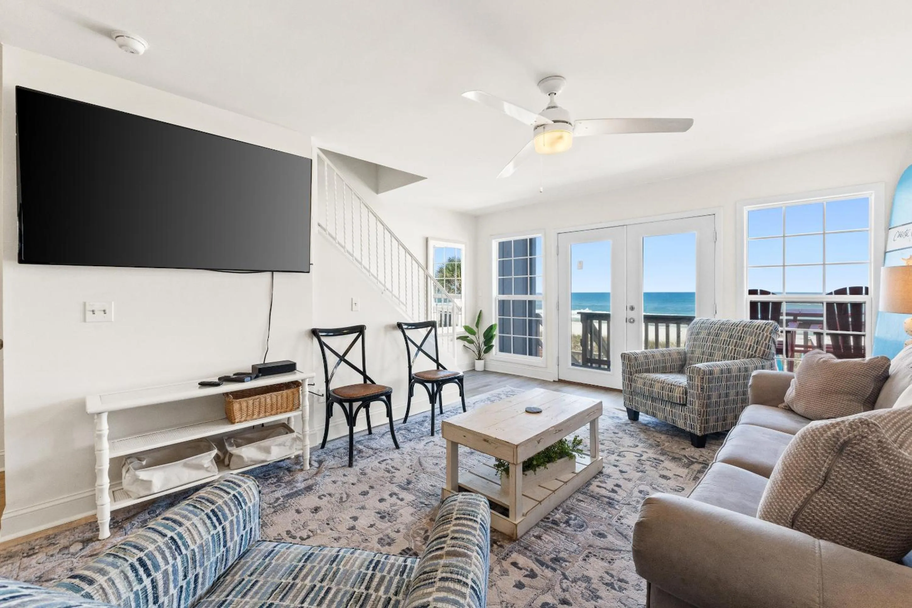 TV and multimedia in Premier Townhomes by Panhandle Getaways